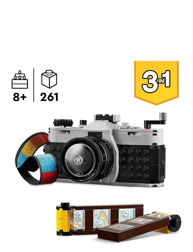 LEGO - Creator Retro Camera 3in1 Toy 31147 - lego® creator - multi - 1