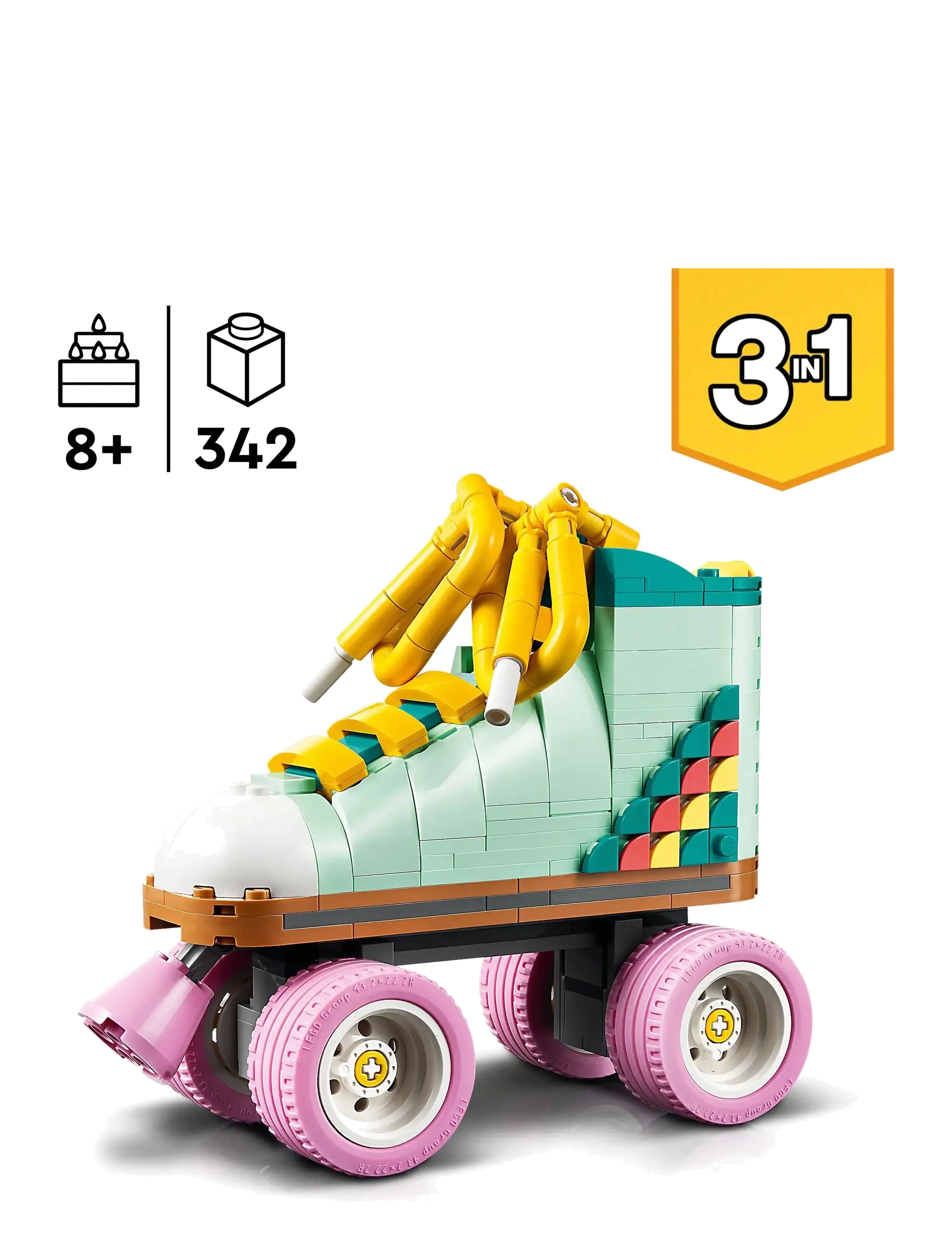 LEGO - Retrorullaluistin 31148 - lego creator - multi - 1