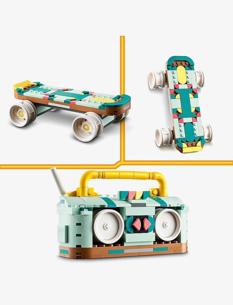 LEGO - Creator Retro Roller Skate 3in1 Toy 31148 - lego creator - multi - 5