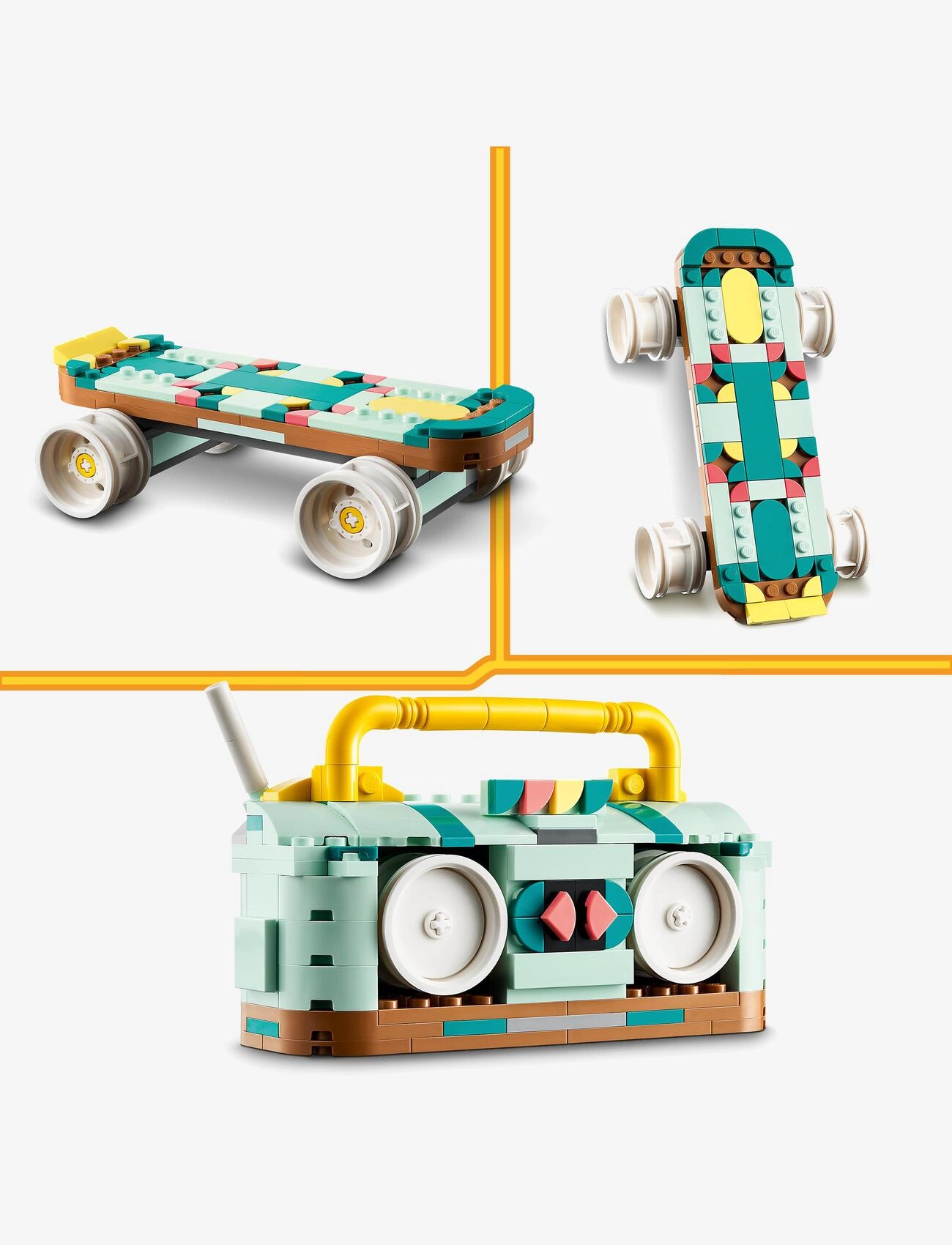 LEGO - Retrorullaluistin 31148 - lego creator - multi - 5