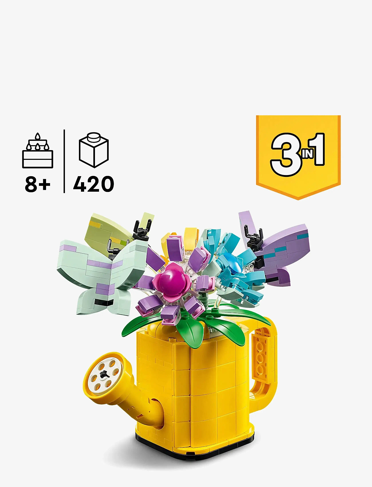 LEGO - Creator Flowers in Watering Can 3in1 Toy 31149 - multi - 1