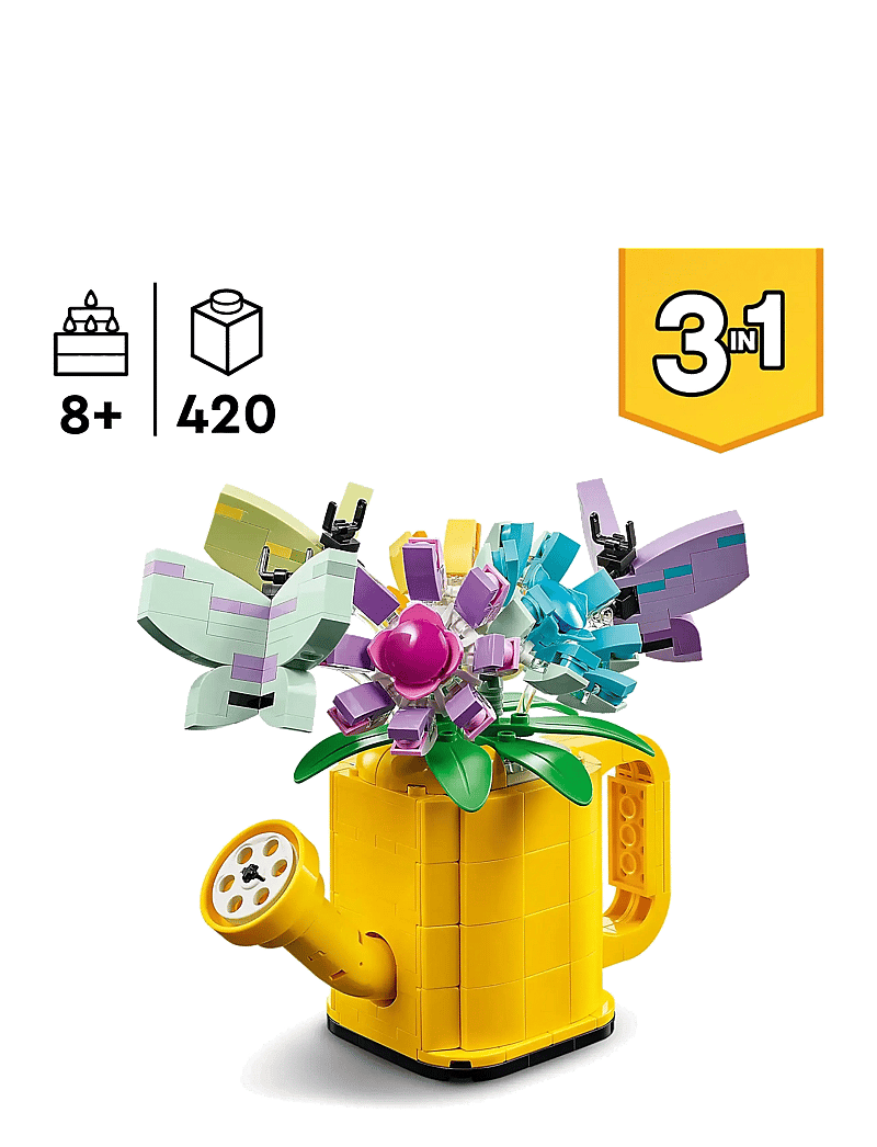 LEGO - Creator Flowers in Watering Can 3in1 Toy 31149 - lego® creator - multi - 1