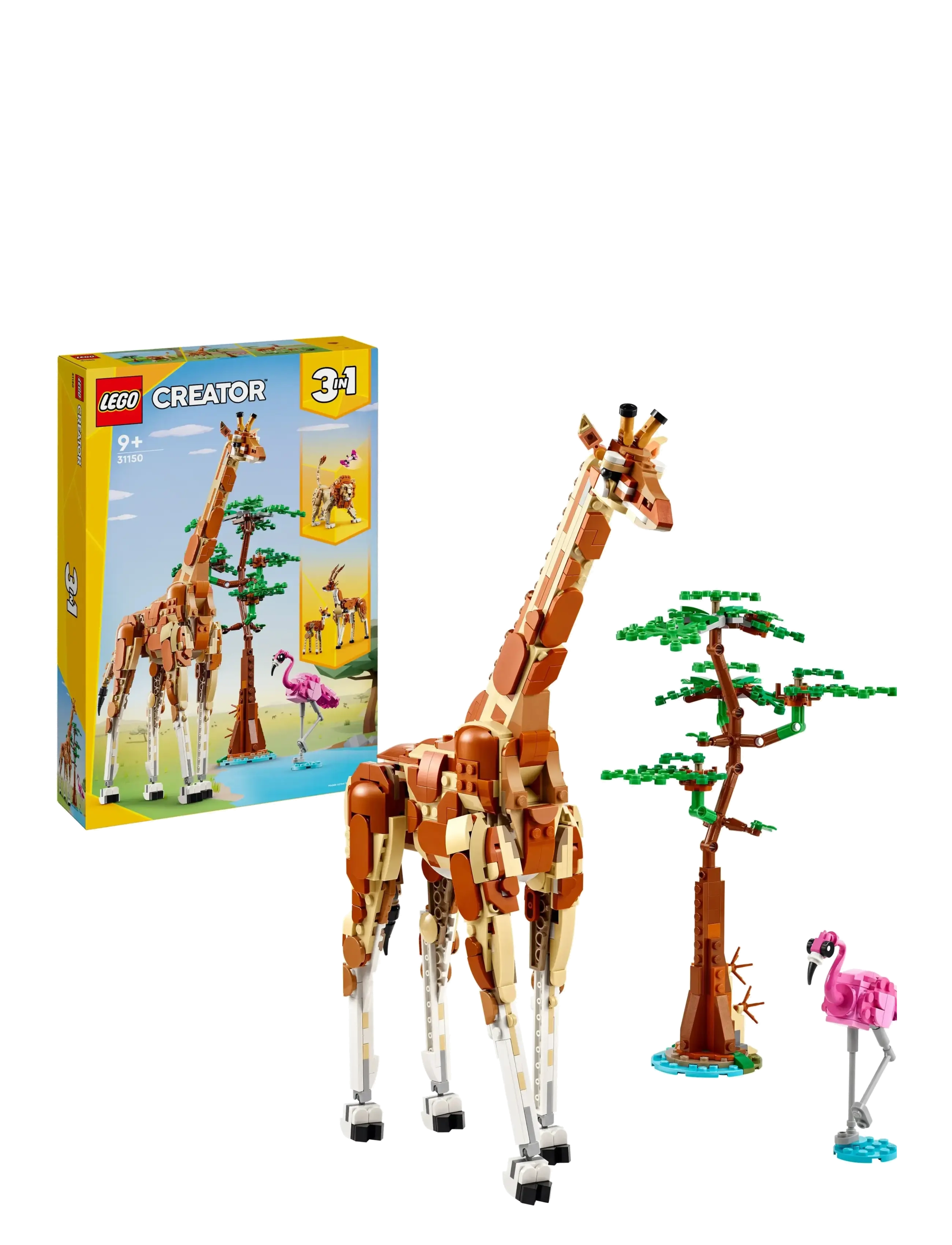 LEGO Vilde Safaridyr 31150, Børn, Lego creator, Multi/mønstret, Str: ONE SIZE