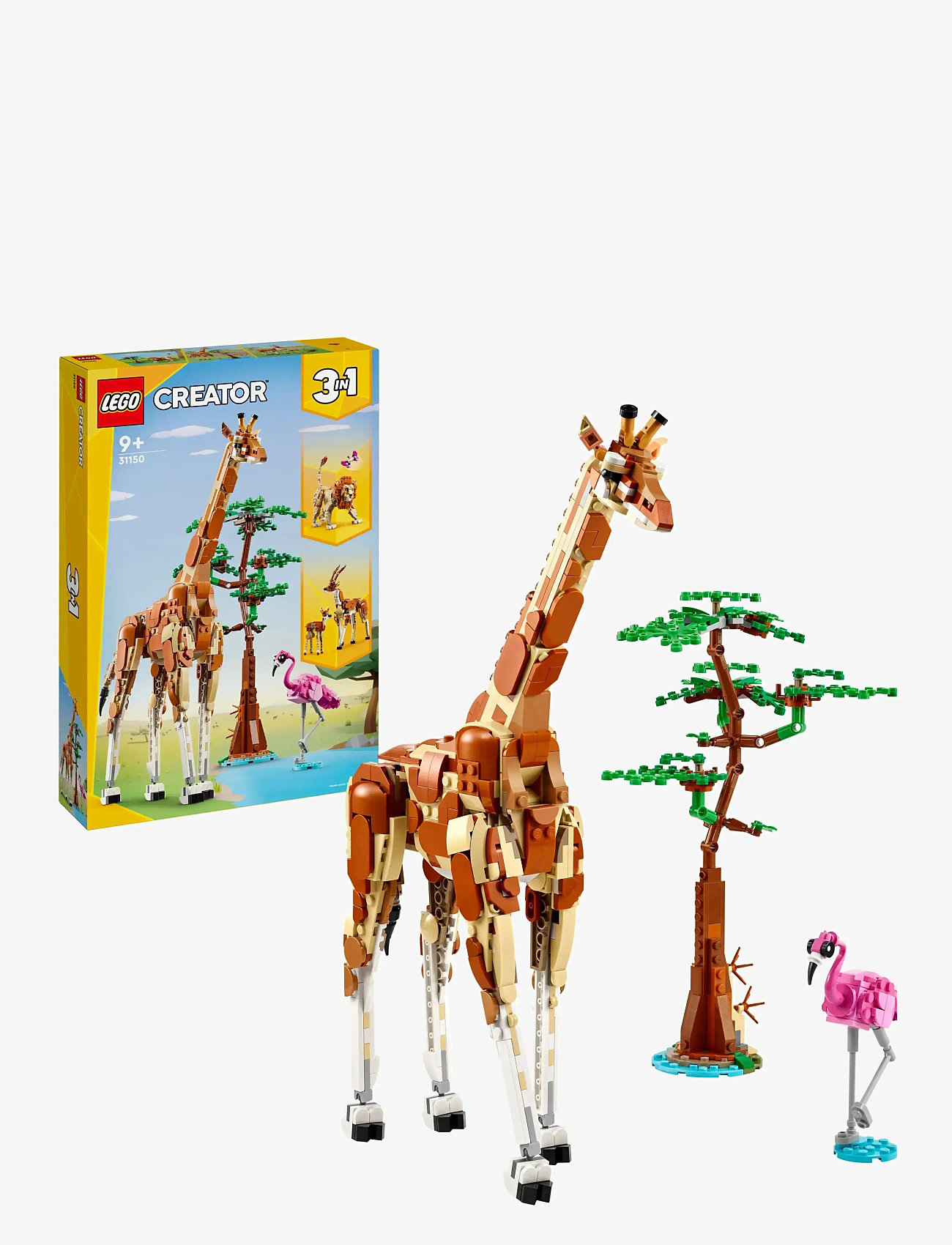 LEGO - Creator Wild Safari Animals 3in1 Set 31150 - lego creator - multi - 0