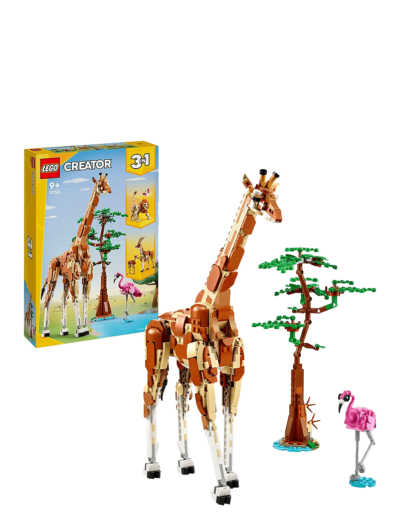 LEGO - Creator Wild Safari Animals 3in1 Set 31150 - lego creator - multi - 0