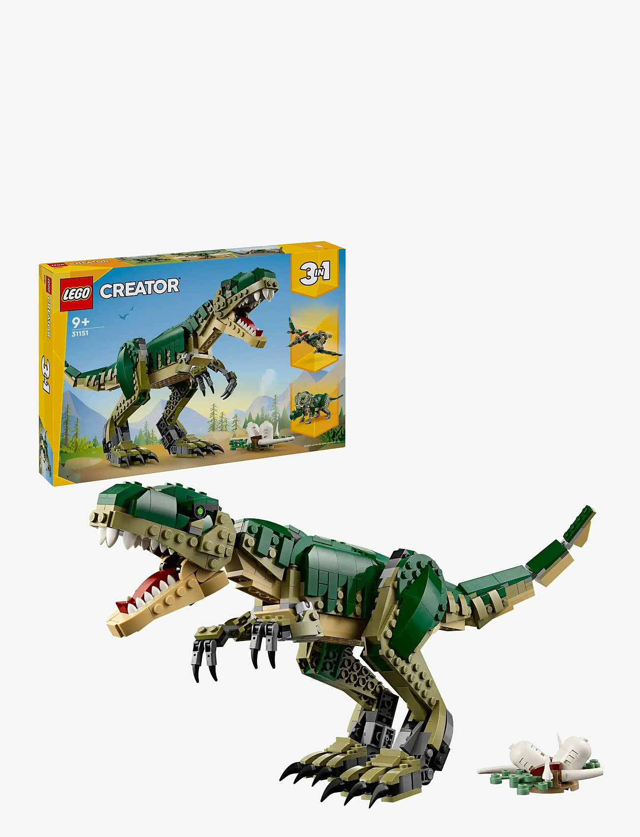 LEGO - Creator 3in1 T. rex, Dinosaur Toy for Kids 31151 - lego creator - multi - 0