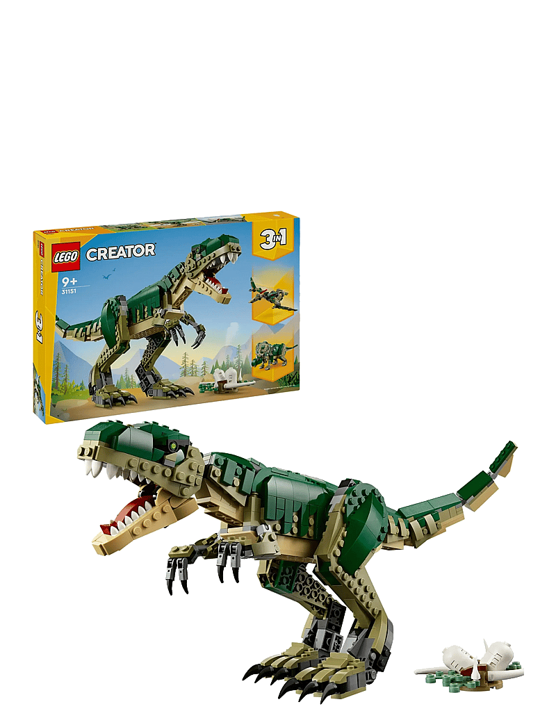 LEGO - Creator 3in1 T. rex, Dinosaur Toy for Kids 31151 - lego creator - multi - 0