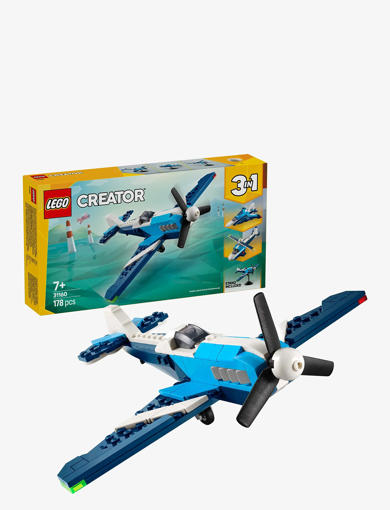 LEGO - Luftfartøjer: Racerfly 31160 - lego creator - multi - 0