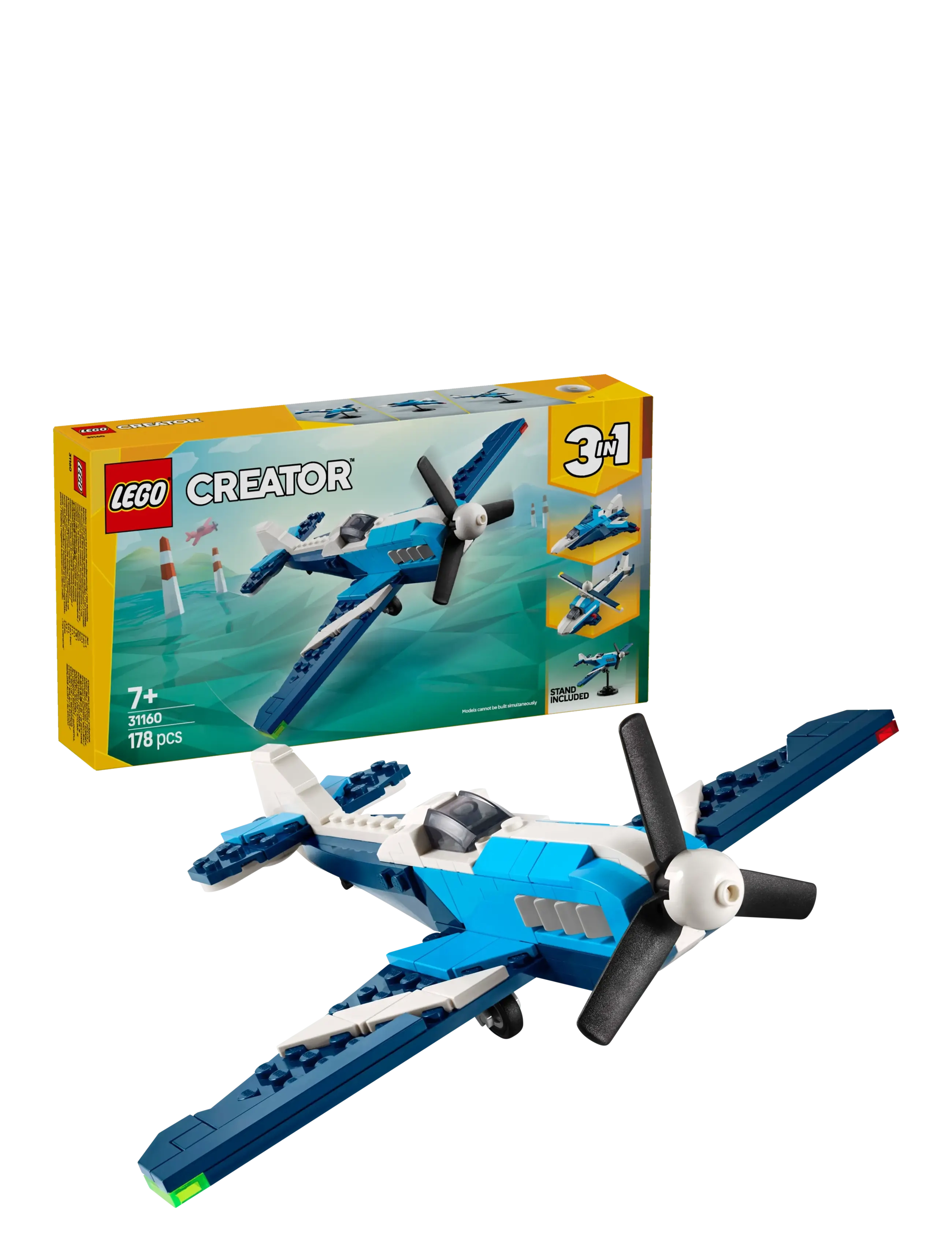 LEGO Flygplan: racerplan 31160 - 4 for 3 - MULTI / multi