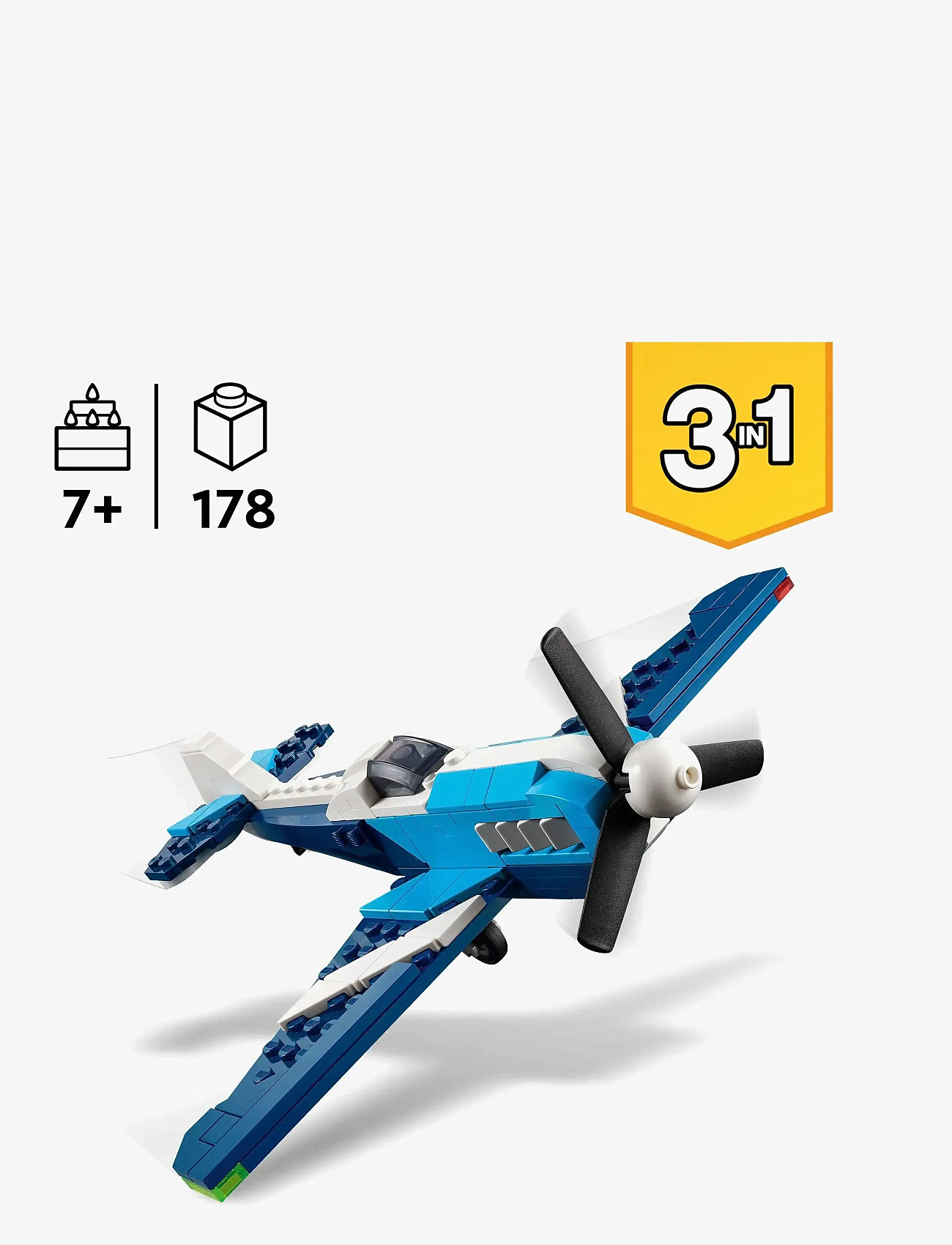 LEGO - Luftfartøjer: Racerfly 31160 - lego creator - multi - 1
