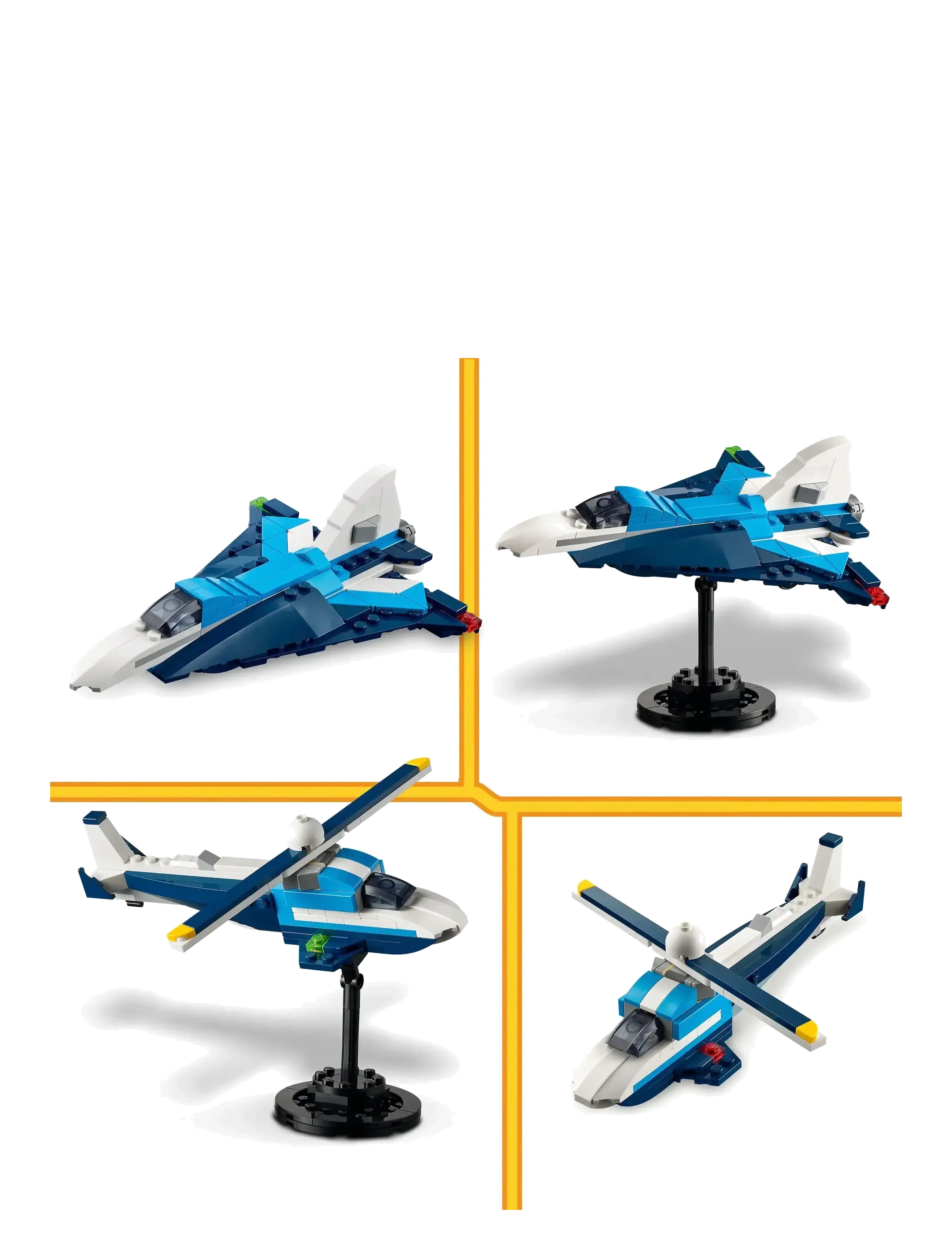 LEGO - Luftfartøjer: Racerfly 31160 - lego® creator - multi - 4