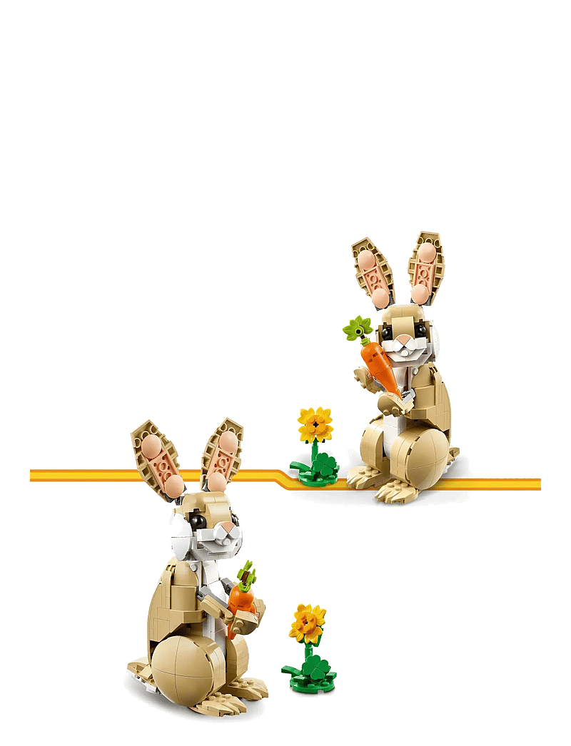 LEGO - Creator 3in1 Cute Bunny Toy Animal Playset 31162 - lego® creator - multi - 5