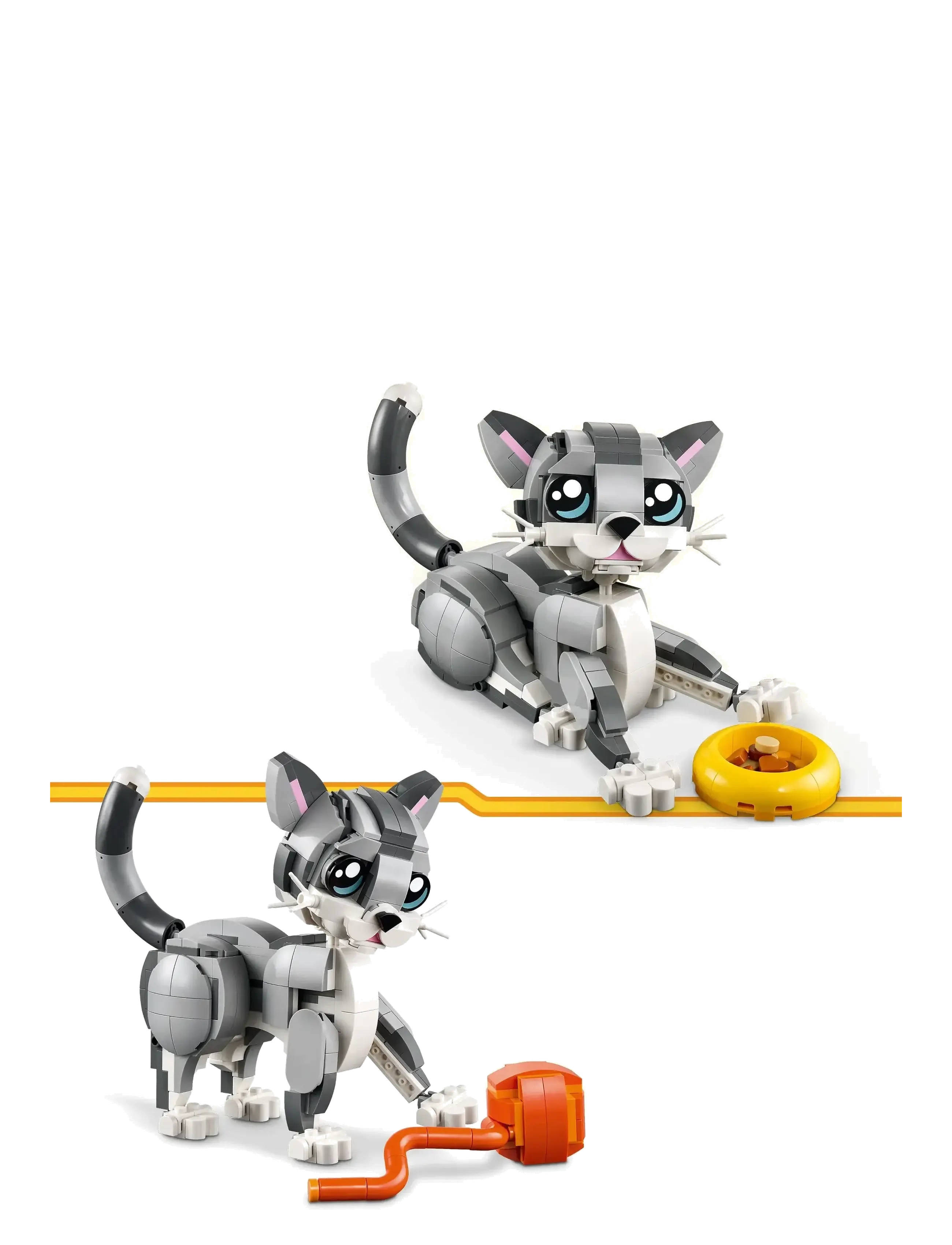 LEGO - Creator 3in1 Playful Cat Pet Toy Animal Playset 31163 - lego® creator - multi - 4