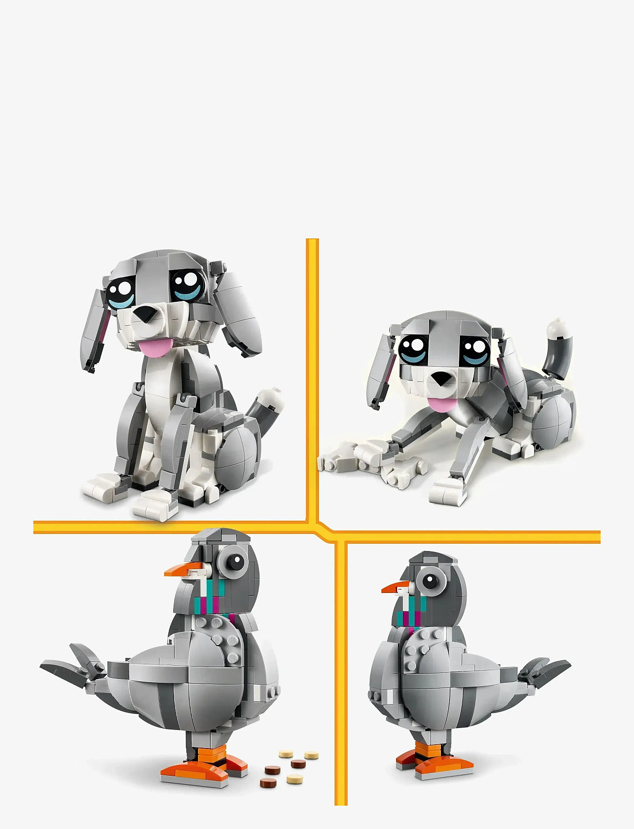 LEGO - Creator 3in1 Playful Cat Pet Toy Animal Playset 31163 - lego creator - multi - 5