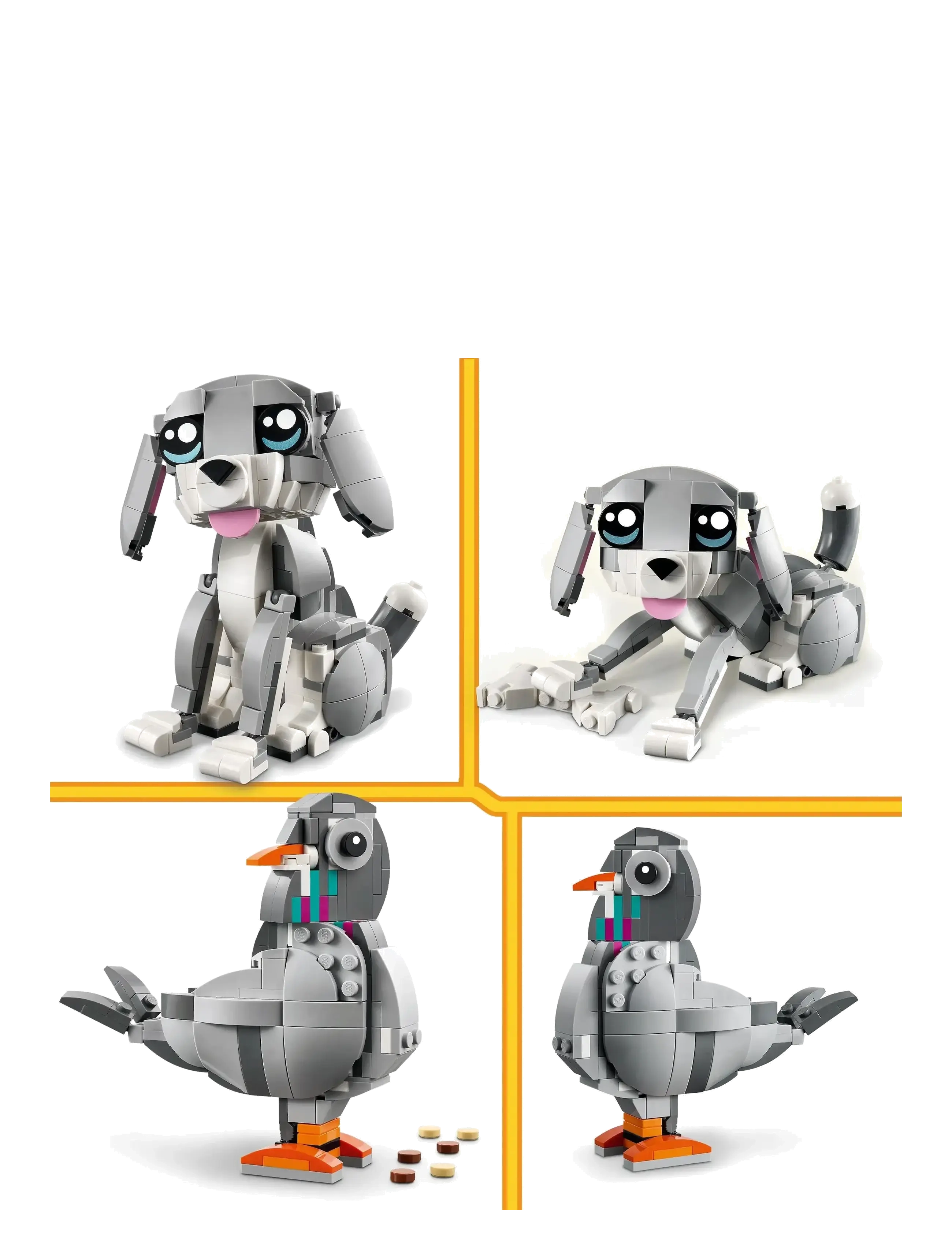 LEGO - Creator 3in1 Playful Cat Pet Toy Animal Playset 31163 - lego® creator - multi - 5
