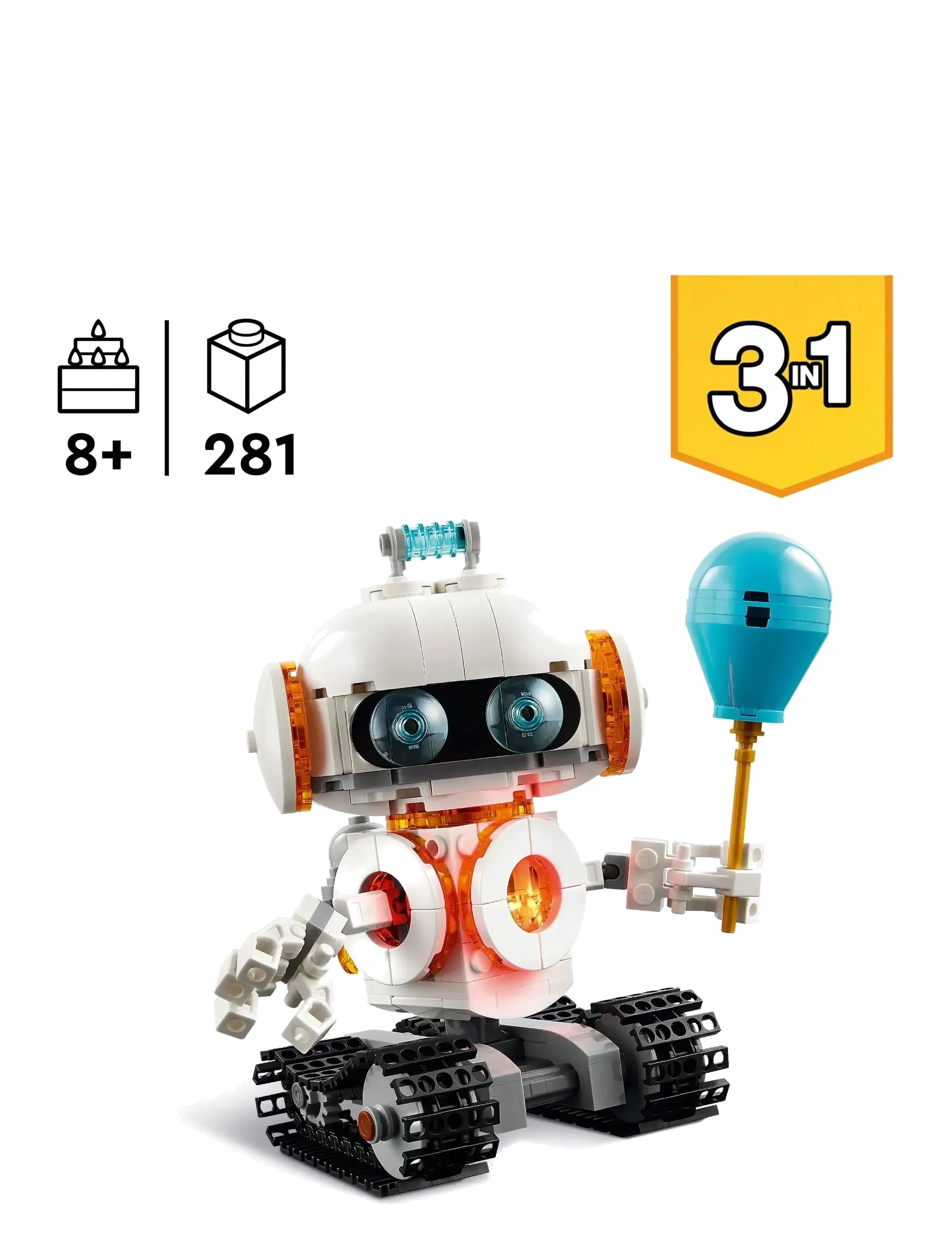 LEGO - Rymdrobot 31164 - lego® creator - multi - 1