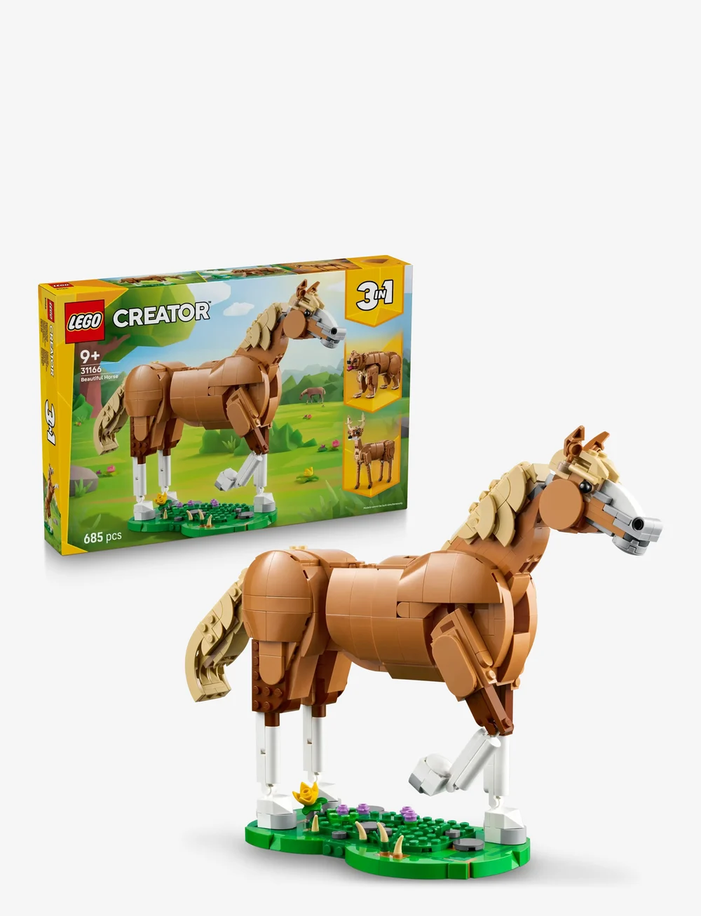 LEGO - Creator 3in1 Beautiful Horse Toy Animal Building Set 31166 - lego creator - multi - 0