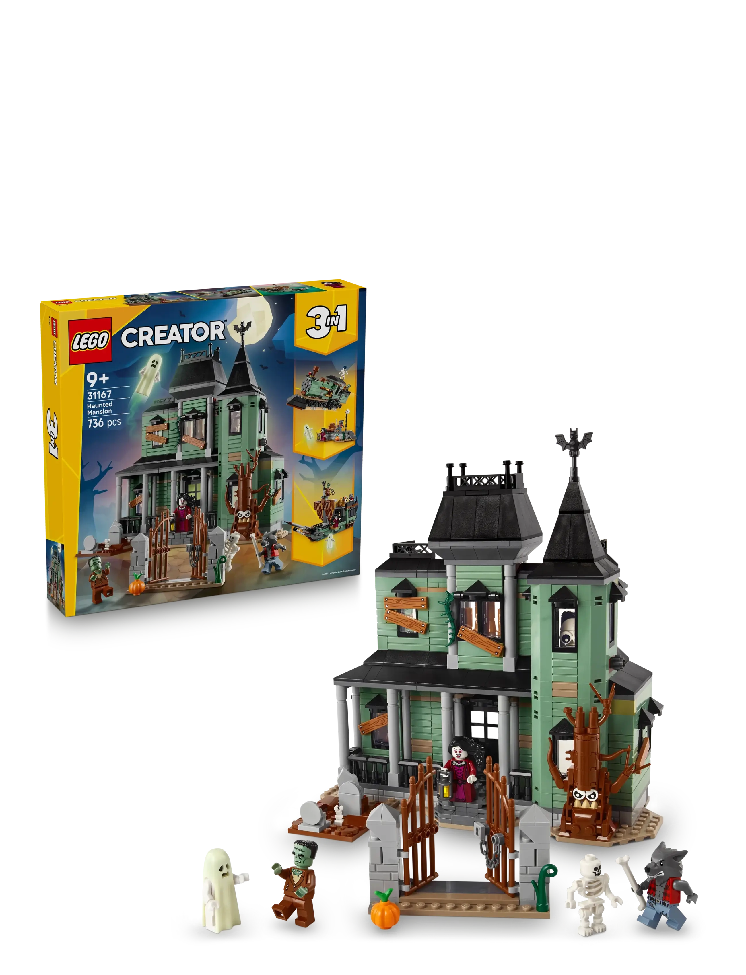 LEGO Hjemsøgt Palæ 31167 Patterned - One Size - Kinder