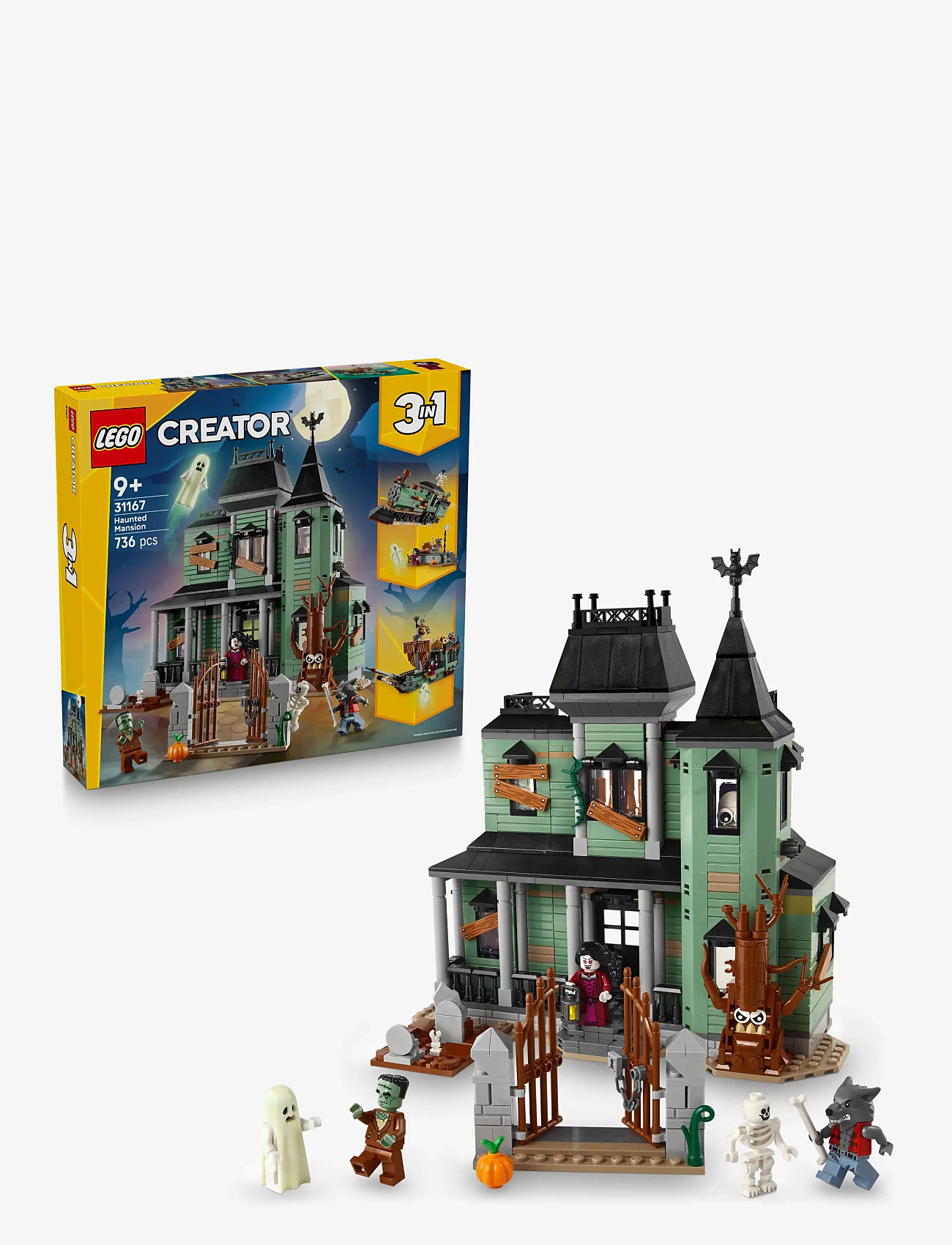 LEGO - Hjemsøgt palæ 31167 - lego creator - multi - 0