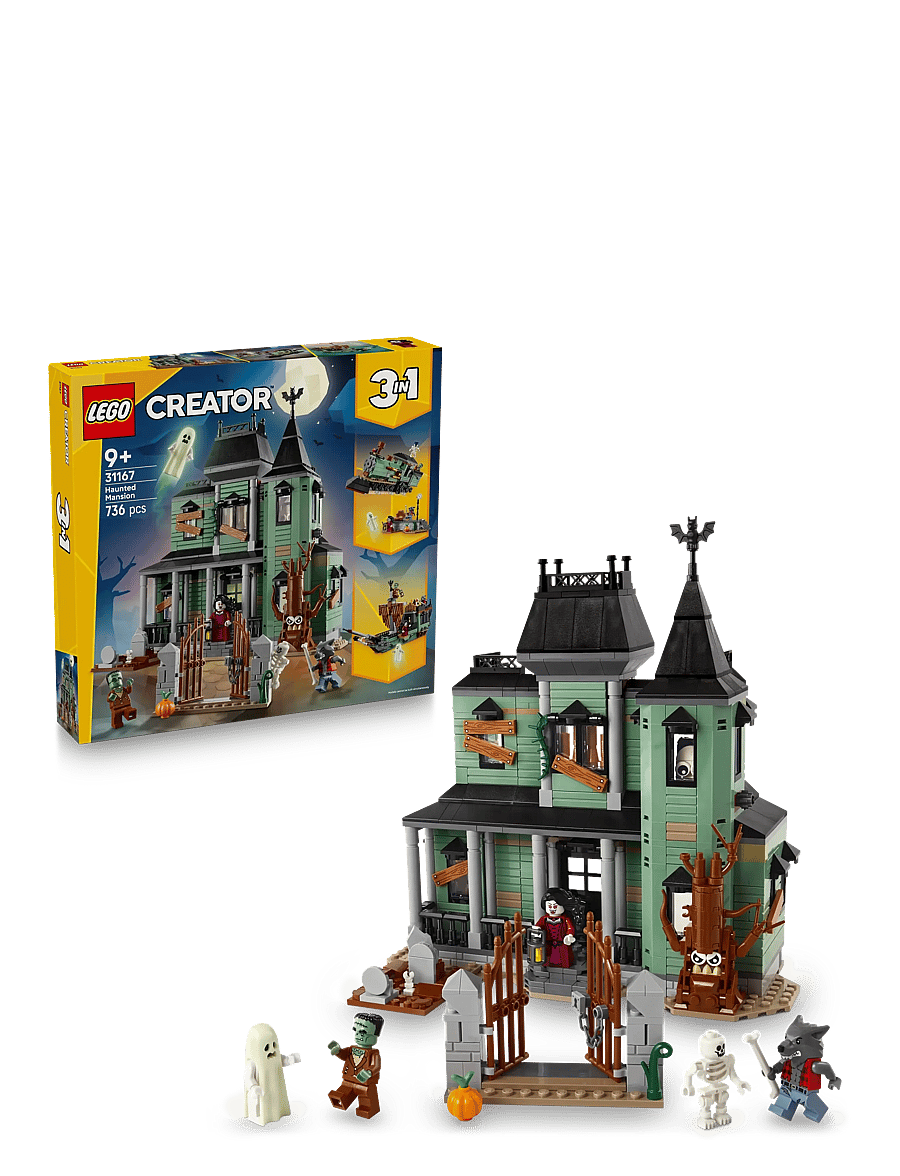 LEGO - Creator 3in1 Haunted Mansion House Building Toy 31167 - lego® creator - multi - 0