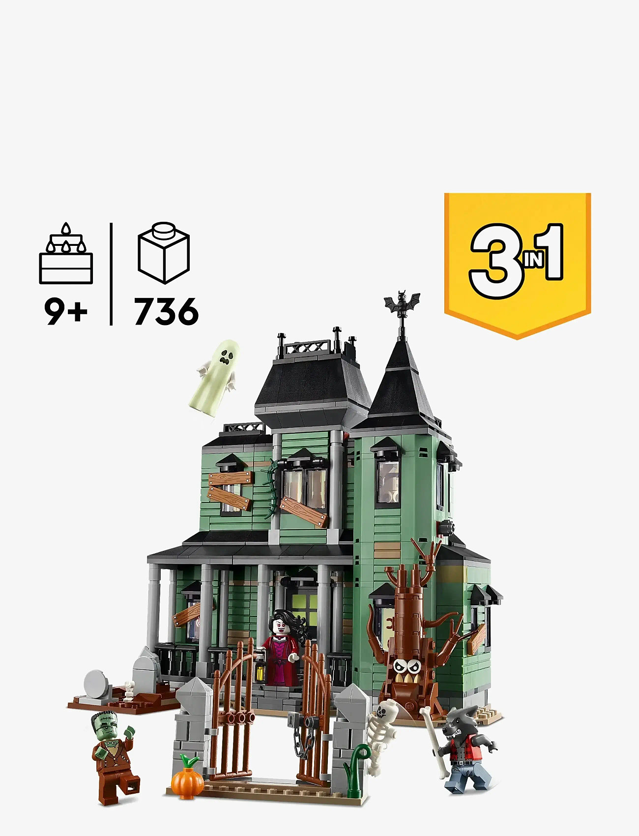 LEGO - Hjemsøgt palæ 31167 - lego creator - multi - 4