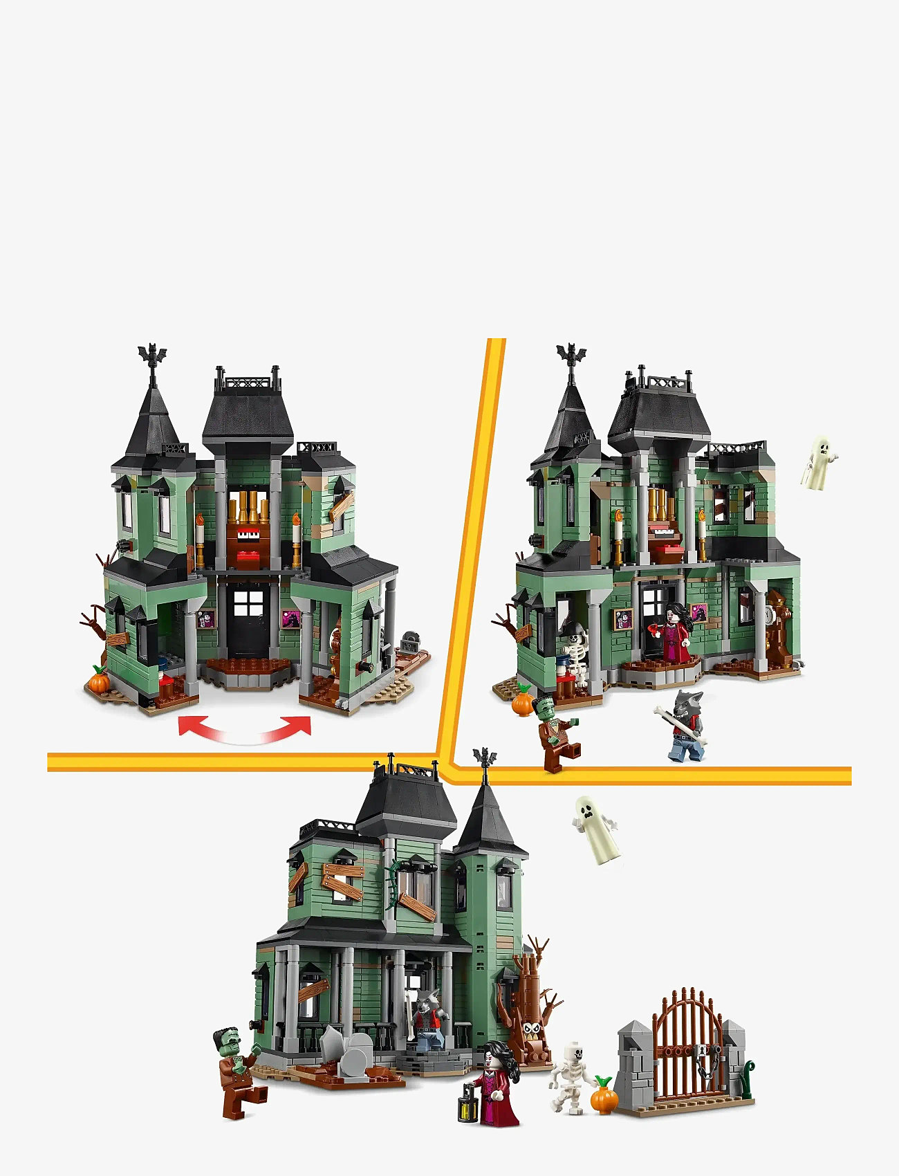 LEGO - Hjemsøgt palæ 31167 - lego creator - multi - 5