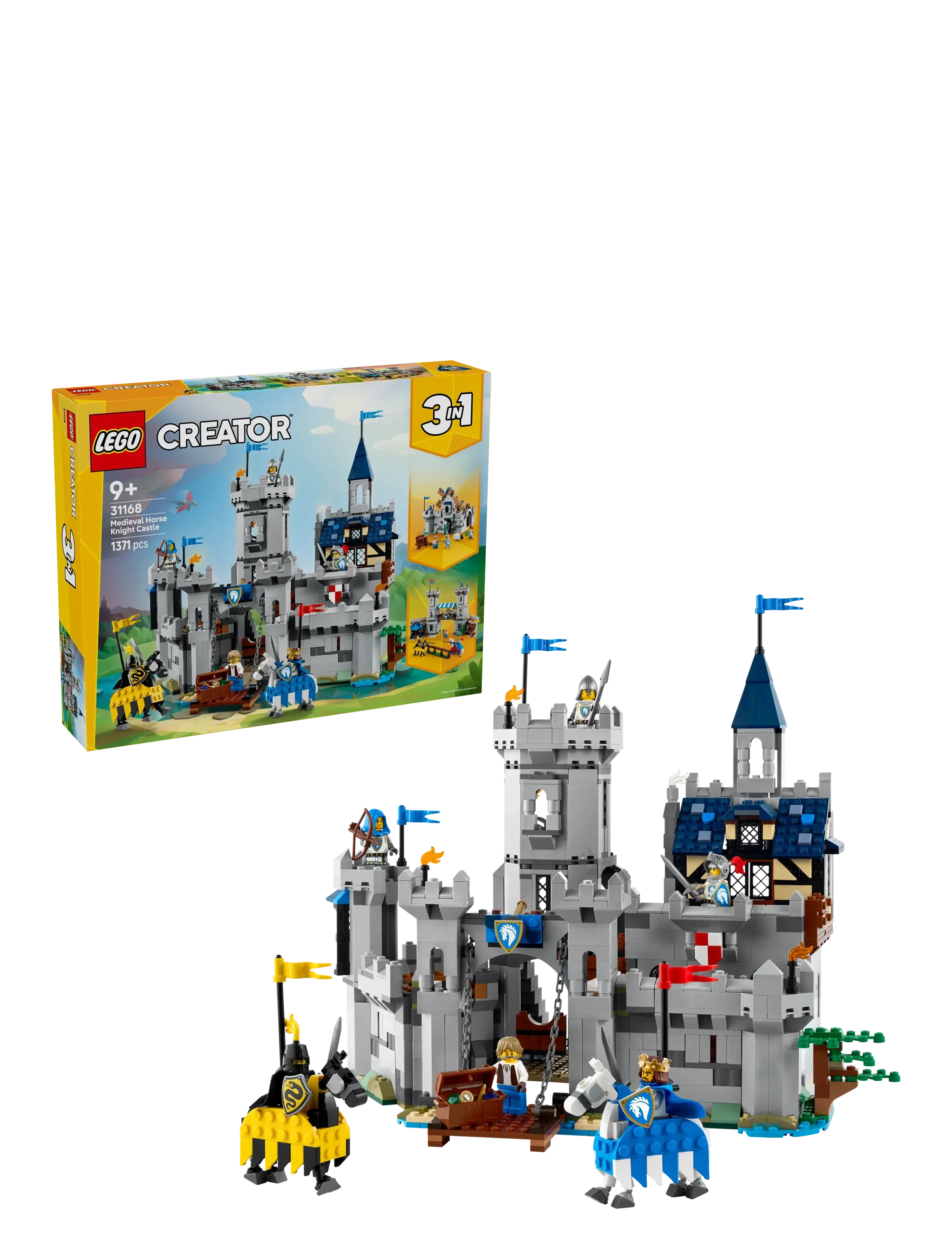 LEGO Hesteriddernes Middelalderborg 31168, One Size, Lego Spielzeug, Mehrfarbig/gemustert - creator, Kinder