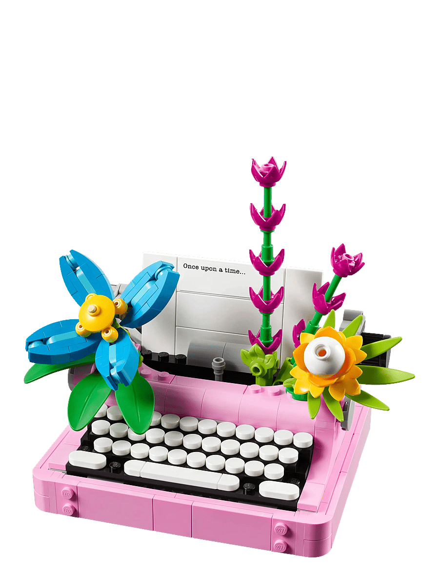 LEGO - Creator 3in1 Typewriter with Flowers Toy Playset 31169 - lego® creator - multi - 4