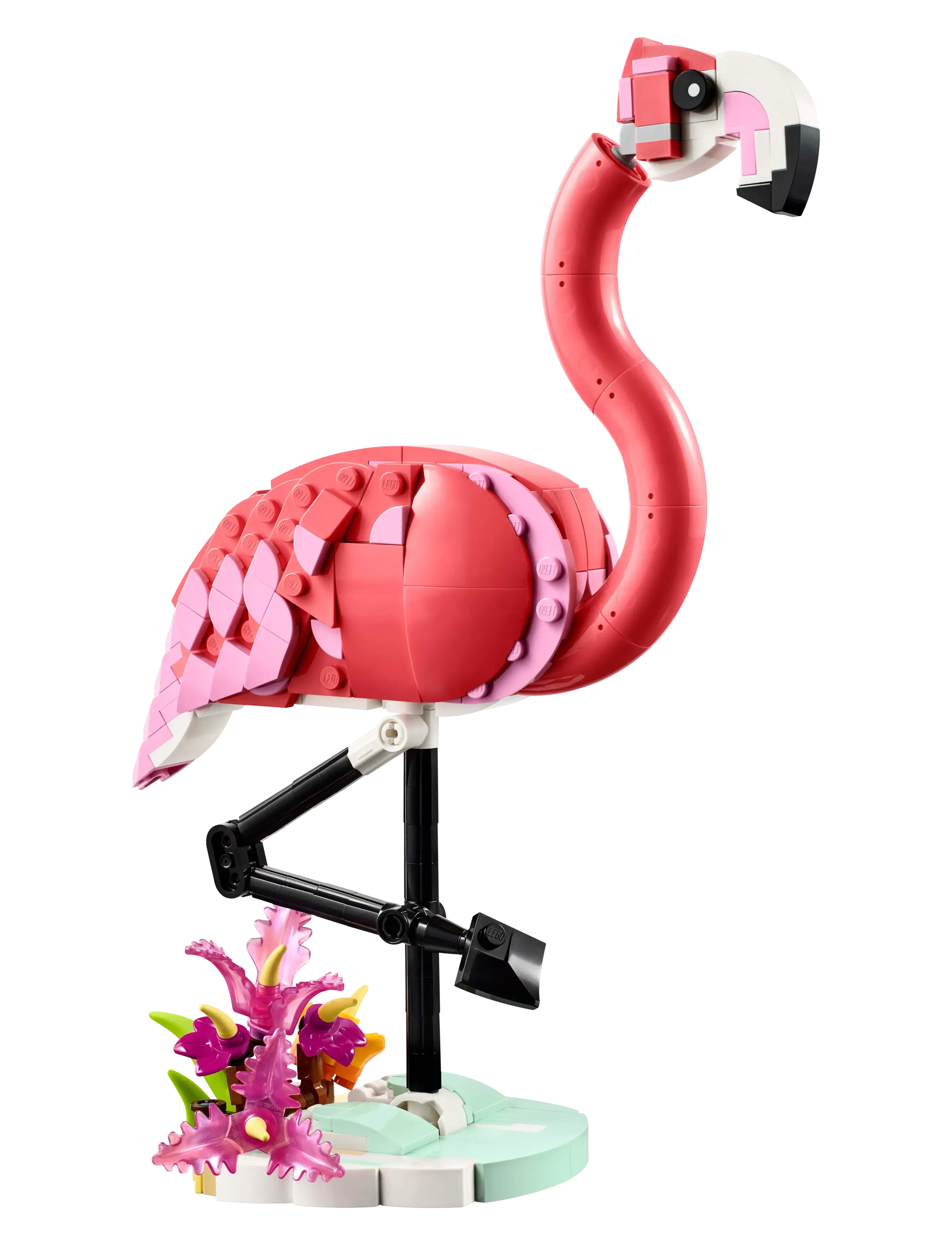 LEGO - Creator 3in1 Wild Animals: Pink Flamingo Animal Toy Playset 31170 - lego creator - multi - 2