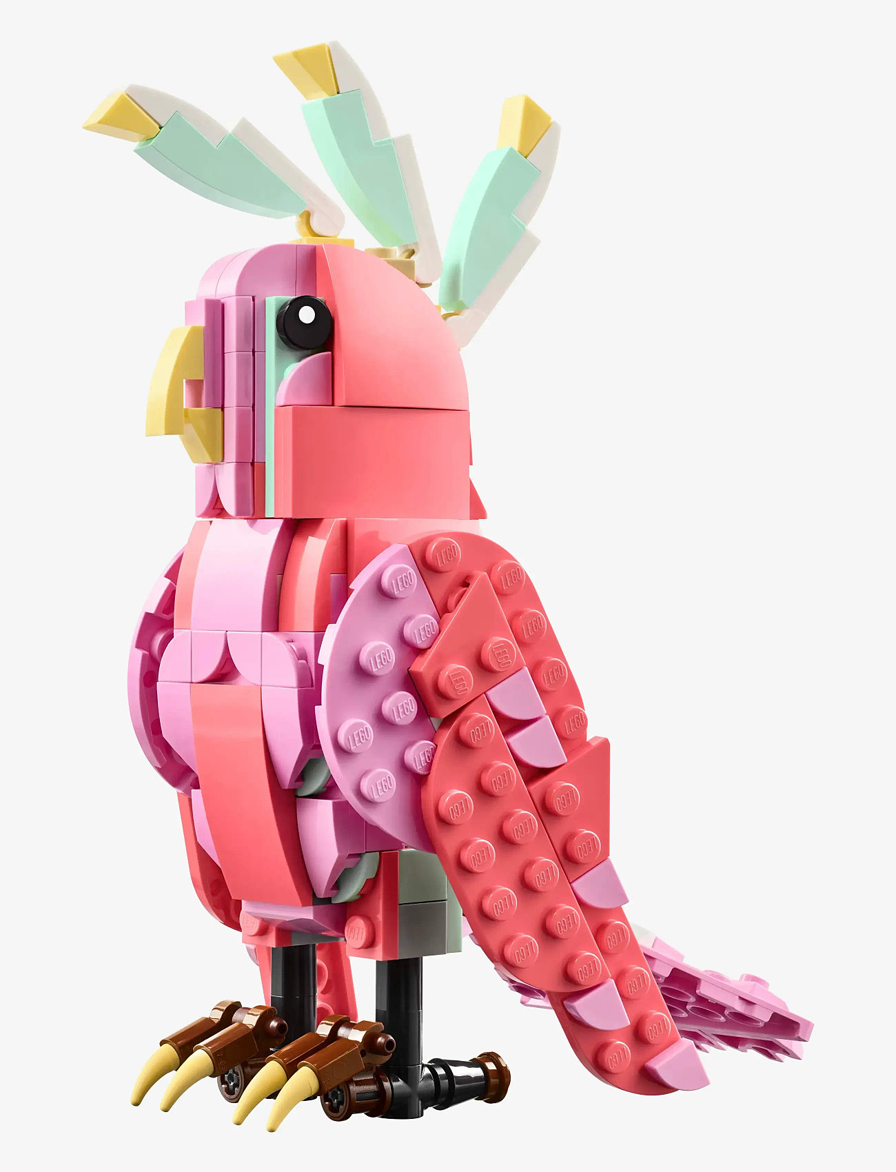 LEGO - Creator 3in1 Wild Animals: Pink Flamingo Animal Toy Playset 31170 - lego creator - multi - 3