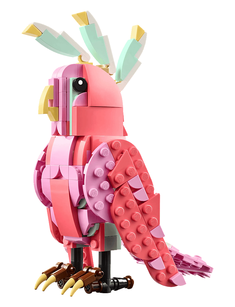 LEGO - Creator 3in1 Wild Animals: Pink Flamingo Animal Toy Playset 31170 - lego creator - multi - 3