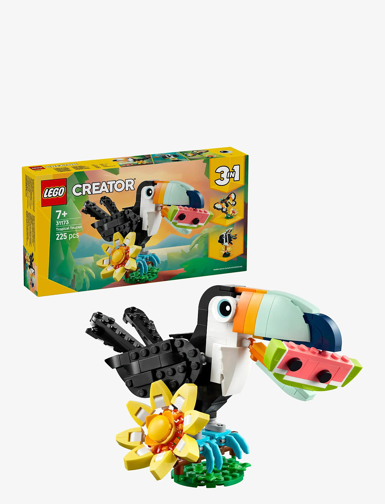 LEGO - Creator 3in1 Wild Animals: Tropical Toucan Figure Playset 31173 - tiere - multi - 0