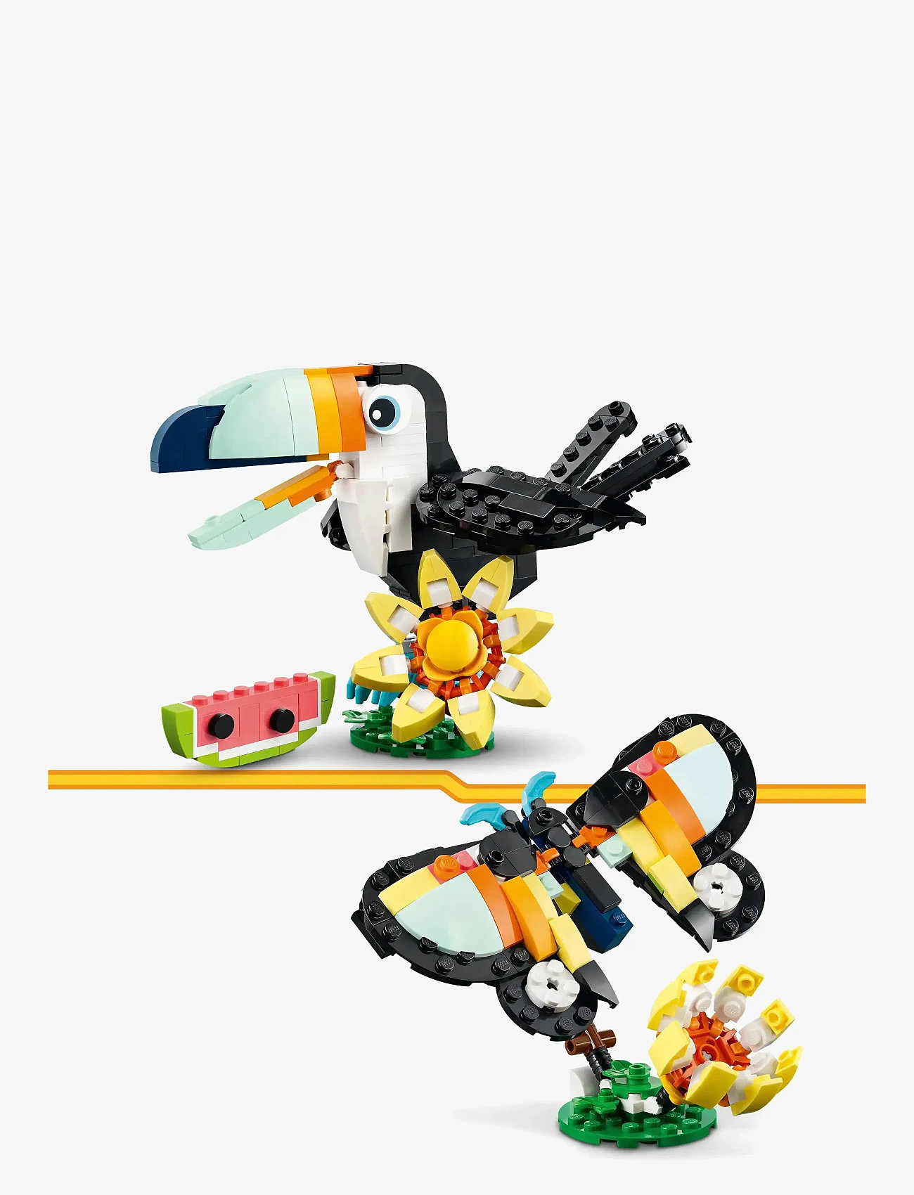 LEGO - Creator 3in1 Wild Animals: Tropical Toucan Figure Playset 31173 - tiere - multi - 3