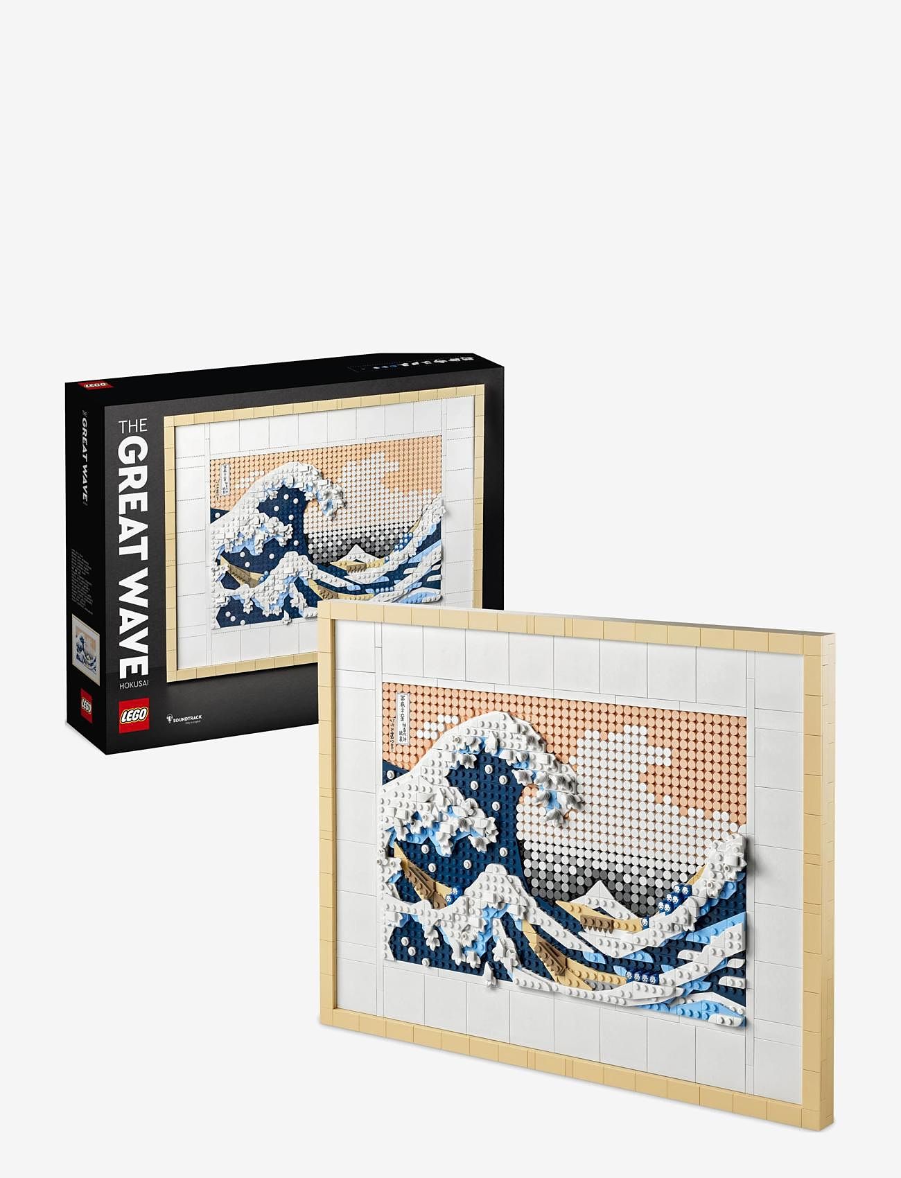 LEGO - ART Hokusai – The Great Wave Wall Art Adults Set - fødselsdagsgaver - multicolor - 0