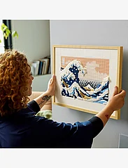 LEGO - ART Hokusai – The Great Wave Wall Art Adults Set - fødselsdagsgaver - multicolor - 10