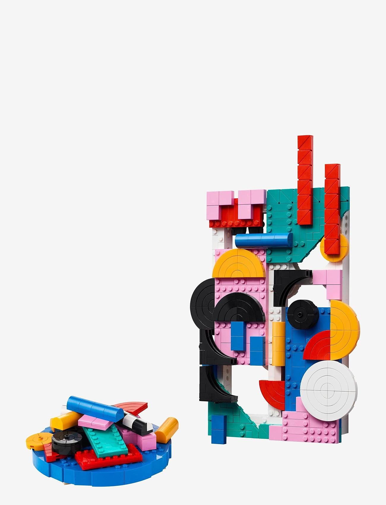 LEGO - ART Modern Art Colourful Abstract Wall Canvas Set - bursdagsgaver - multi - 1