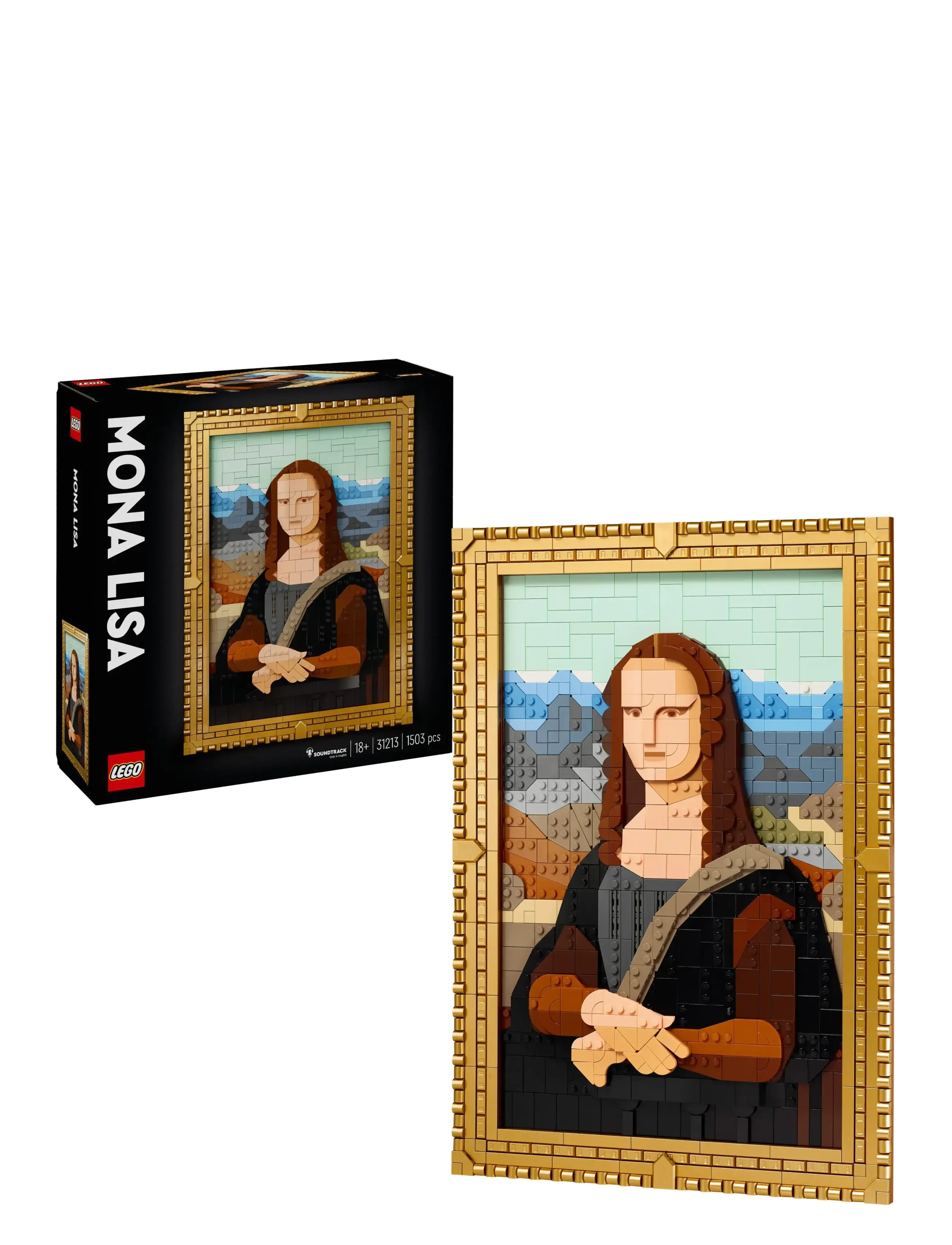 LEGO Mona Lisa 31213, One Size, Lego Spielzeug, Mehrfarbig/gemustert - art, Homeware