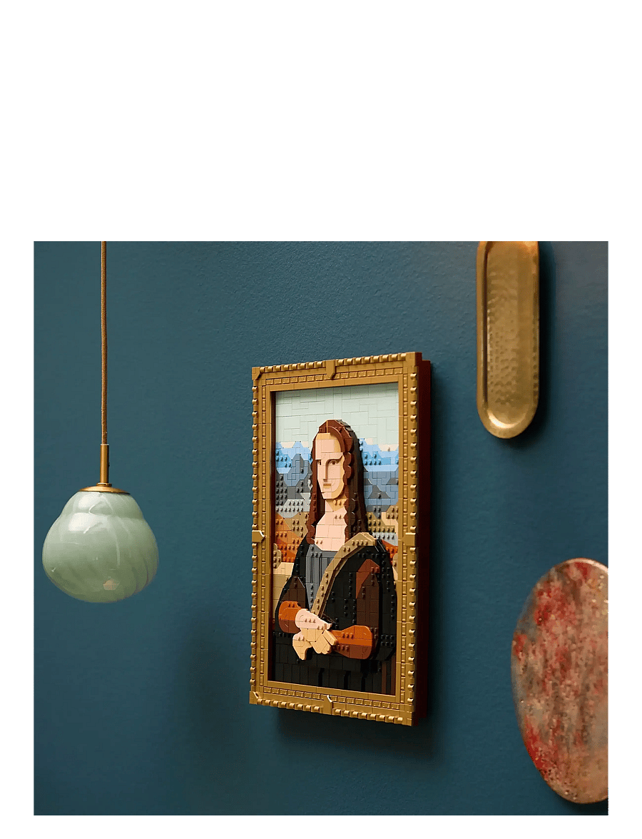 LEGO - Art Mona Lisa Painting Building Set for Adults 31213 - geburtstagsgeschenke - multi - 3