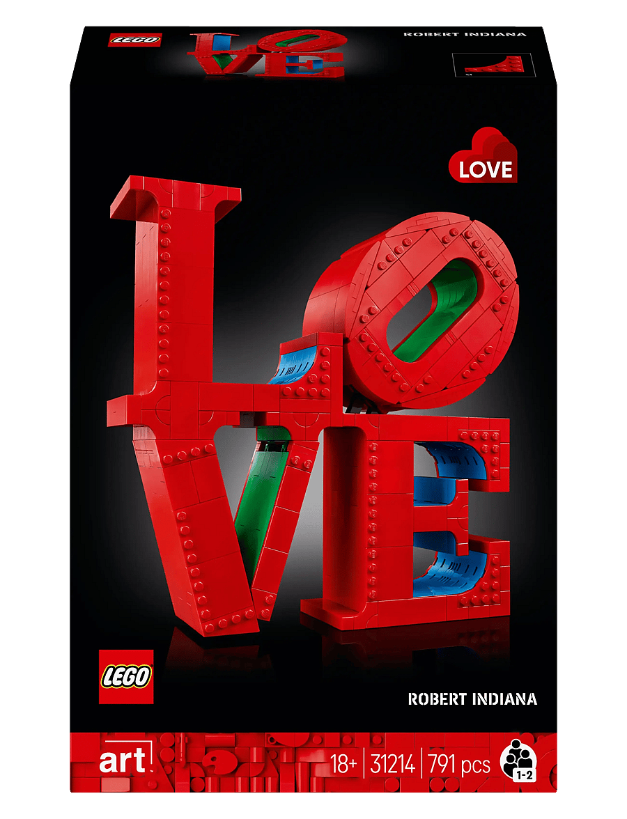 LEGO - Art LOVE, Gift for Couples and Home Decor Idea 31214 - birthday gifts - multi - 5