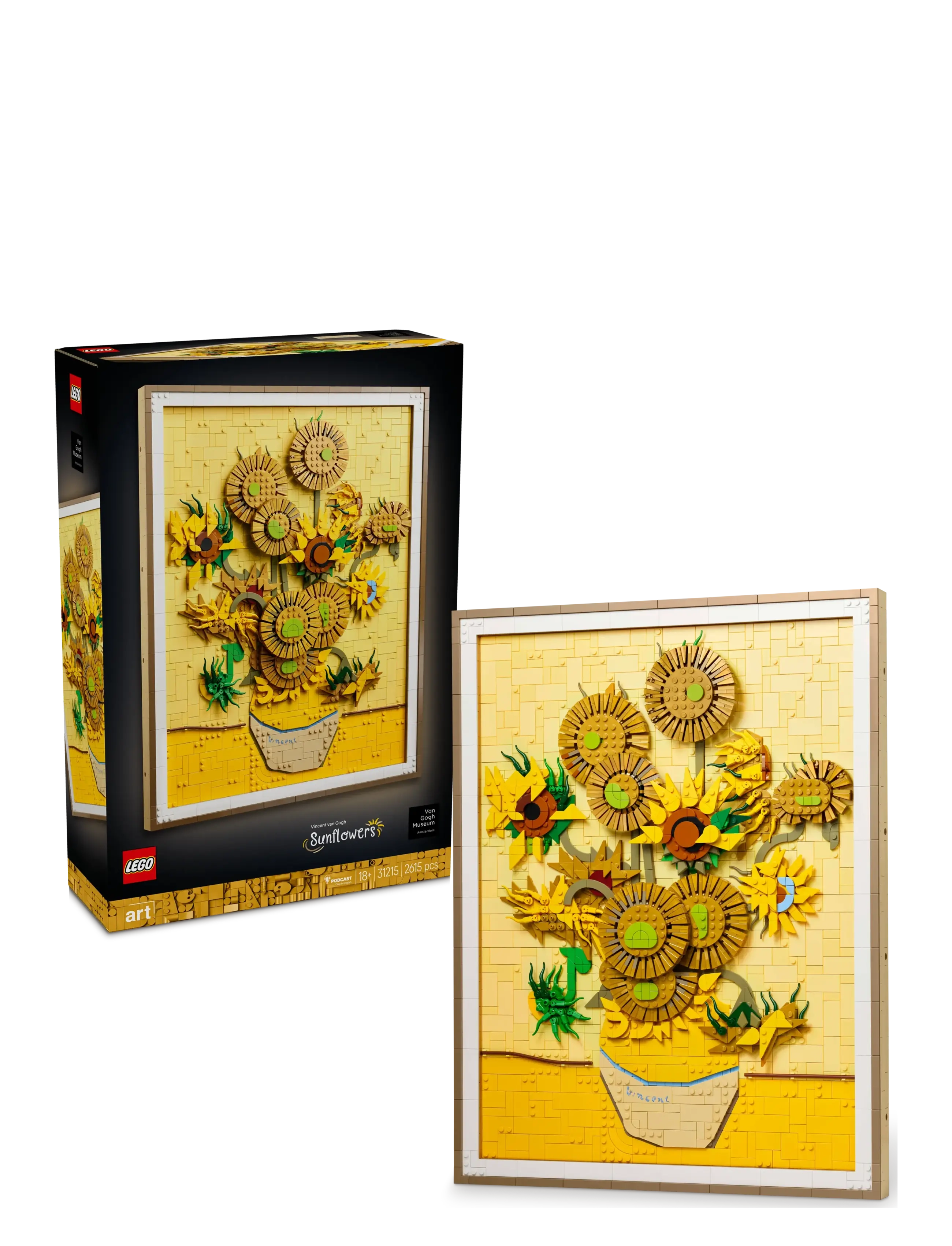 LEGO Art Vincent Van Gogh – Sunflowers Building Set 31215 Gelb - One Size - Kinder