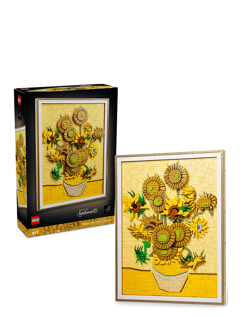 LEGO - Art Vincent van Gogh – Sunflowers Wall Artwork Building Set 31215 - multi - 0