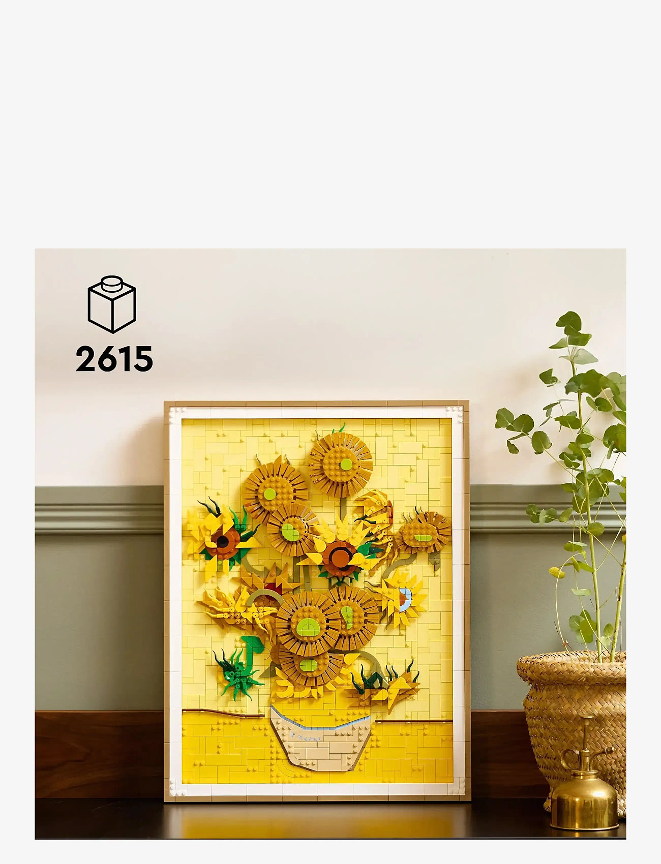 LEGO - Art Vincent van Gogh – Sunflowers Wall Artwork Building Set 31215 - lego adults welcome - multi - 1