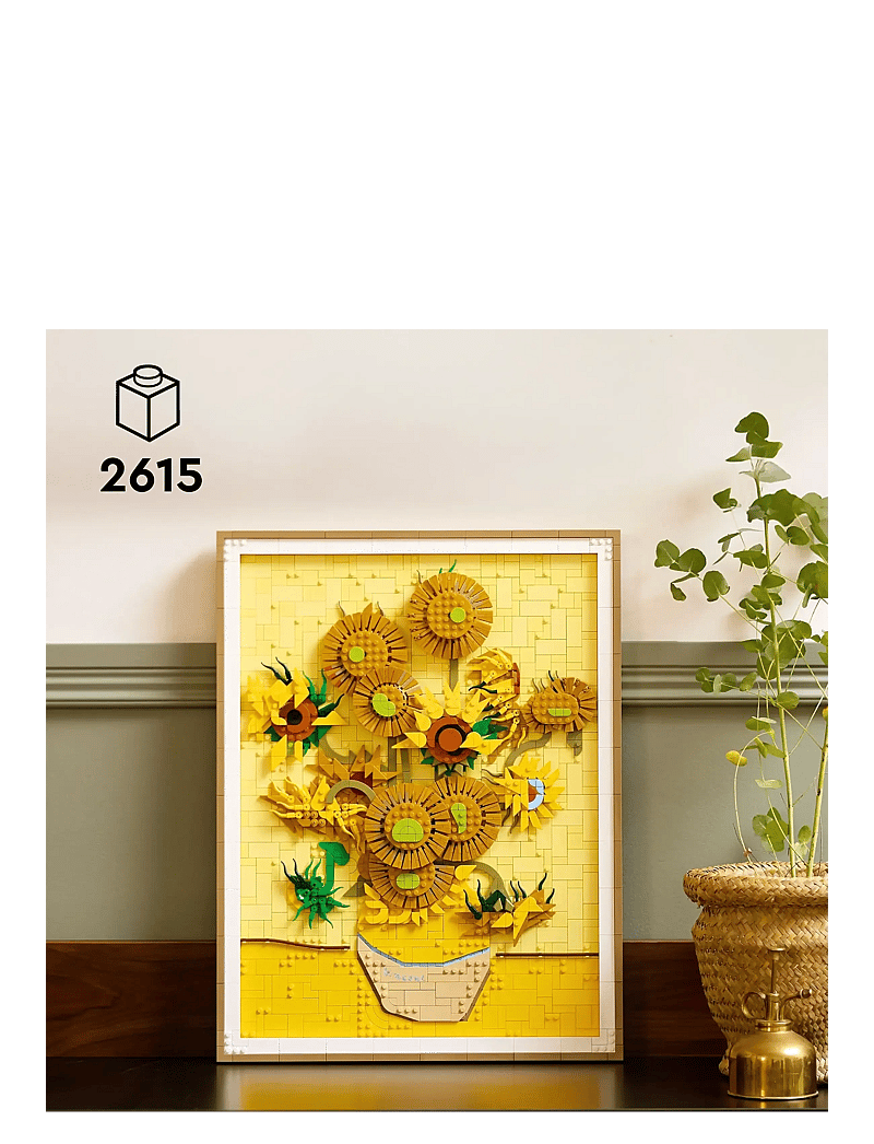 LEGO - Art Vincent van Gogh – Sunflowers Wall Artwork Building Set 31215 - multi - 1