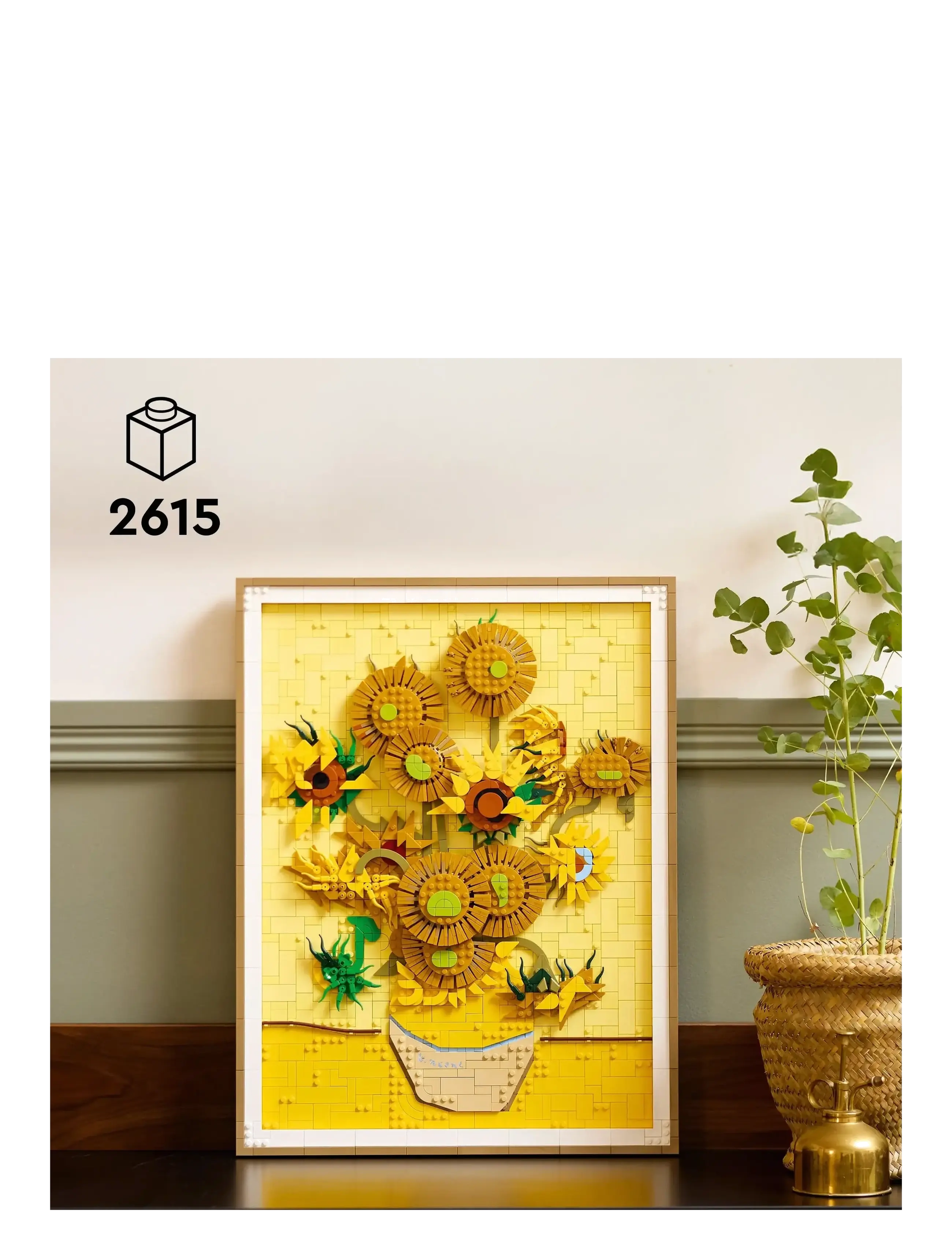 LEGO - Art Vincent van Gogh – Sunflowers Wall Artwork Building Set 31215 - sünnipäevakingitused - multi - 1