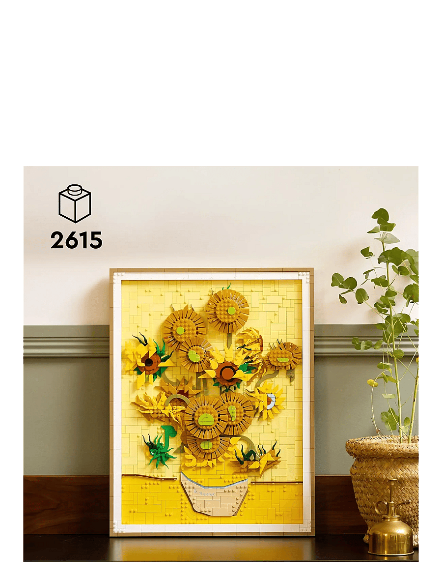 LEGO - Art Vincent van Gogh – Sunflowers Wall Artwork Building Set 31215 - sünnipäevakingitused - multi - 1