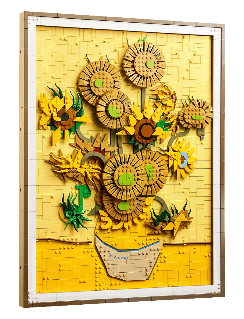 LEGO - Art Vincent van Gogh – Sunflowers Wall Artwork Building Set 31215 - multi - 2