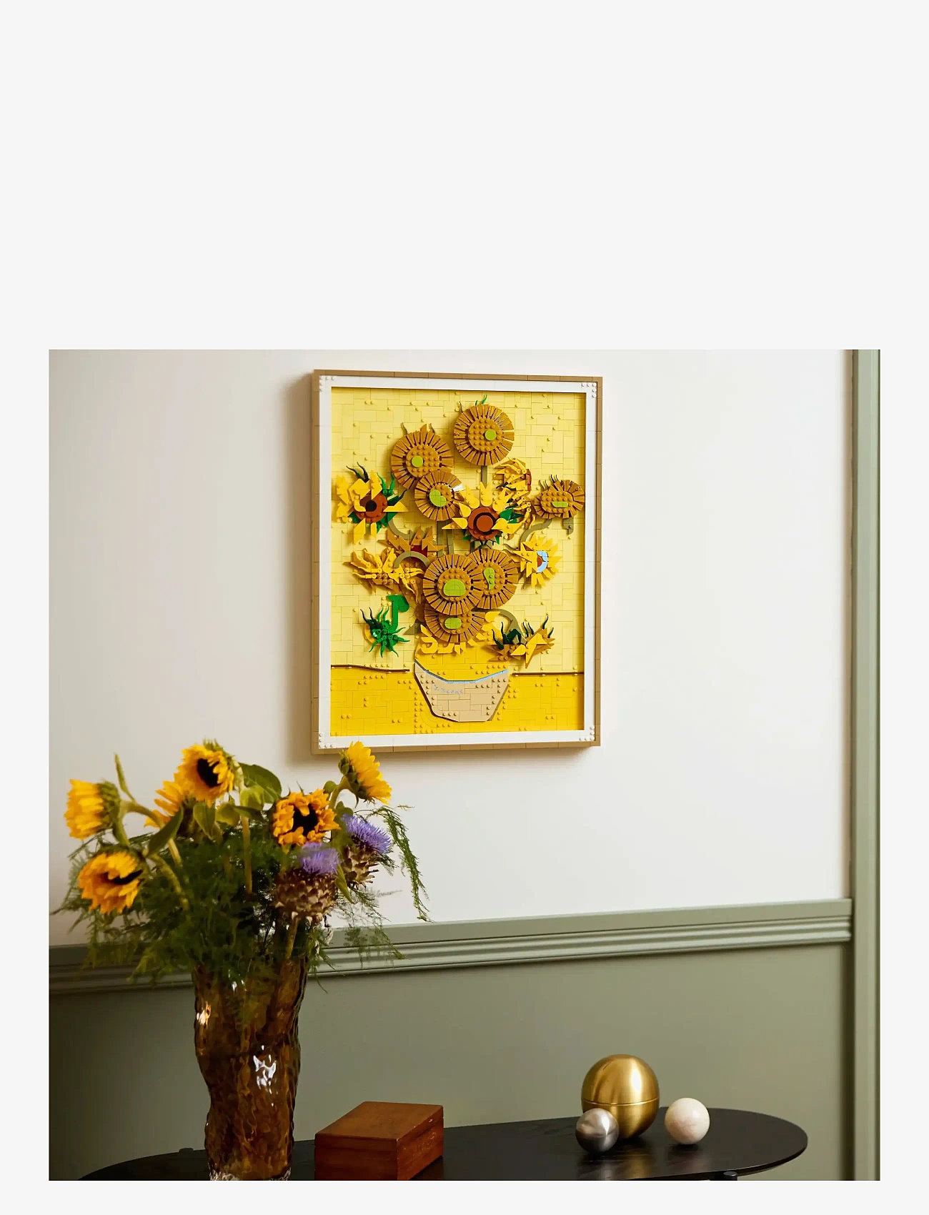 LEGO - Art Vincent van Gogh – Sunflowers Wall Artwork Building Set 31215 - lego adults welcome - multi - 3