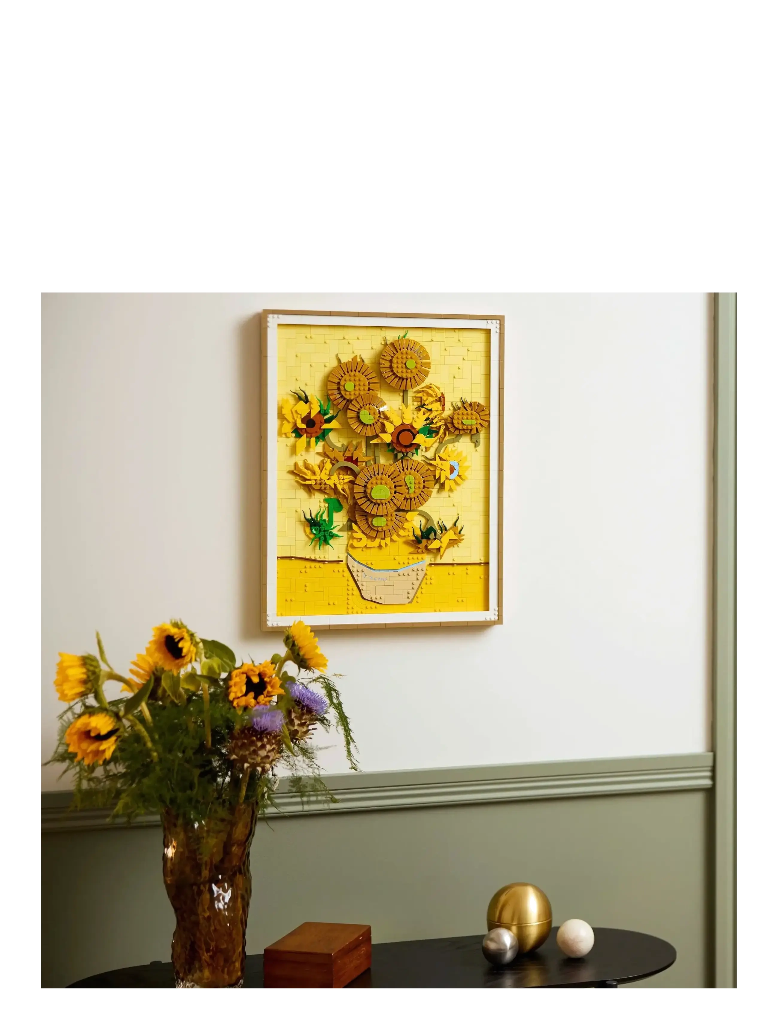 LEGO - Art Vincent van Gogh – Sunflowers Wall Artwork Building Set 31215 - sünnipäevakingitused - multi - 3