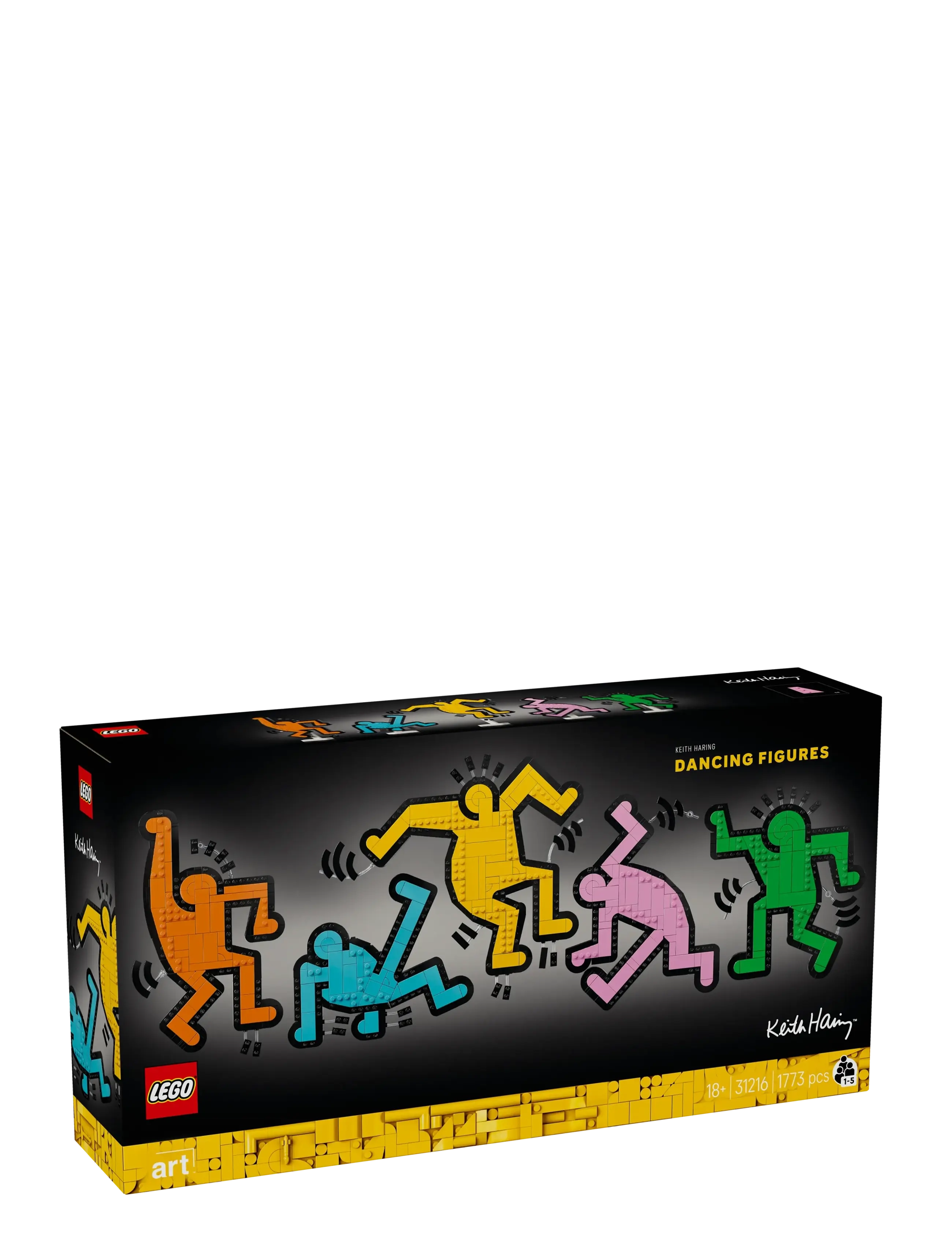 LEGO Art Keith Haring – Dancing Figures Living Room Decor 31216 - App deal - MULTI / multi
