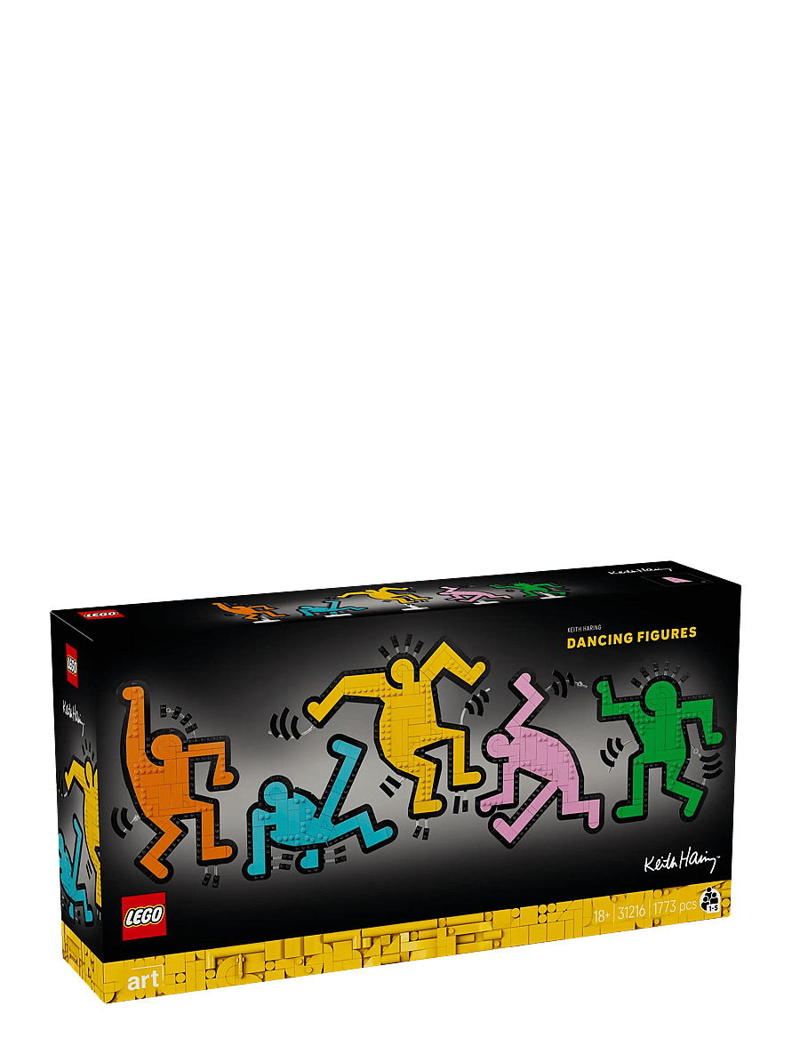 LEGO - Art Keith Haring – Dancing Figures Living Room Decor 31216 - geburtstagsgeschenke - multi - 0
